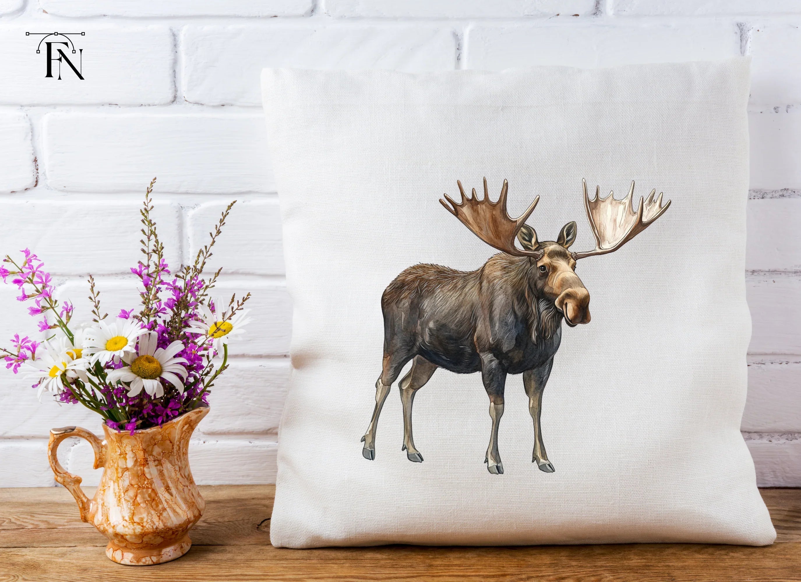 Majestic Moose Clipart Bundle