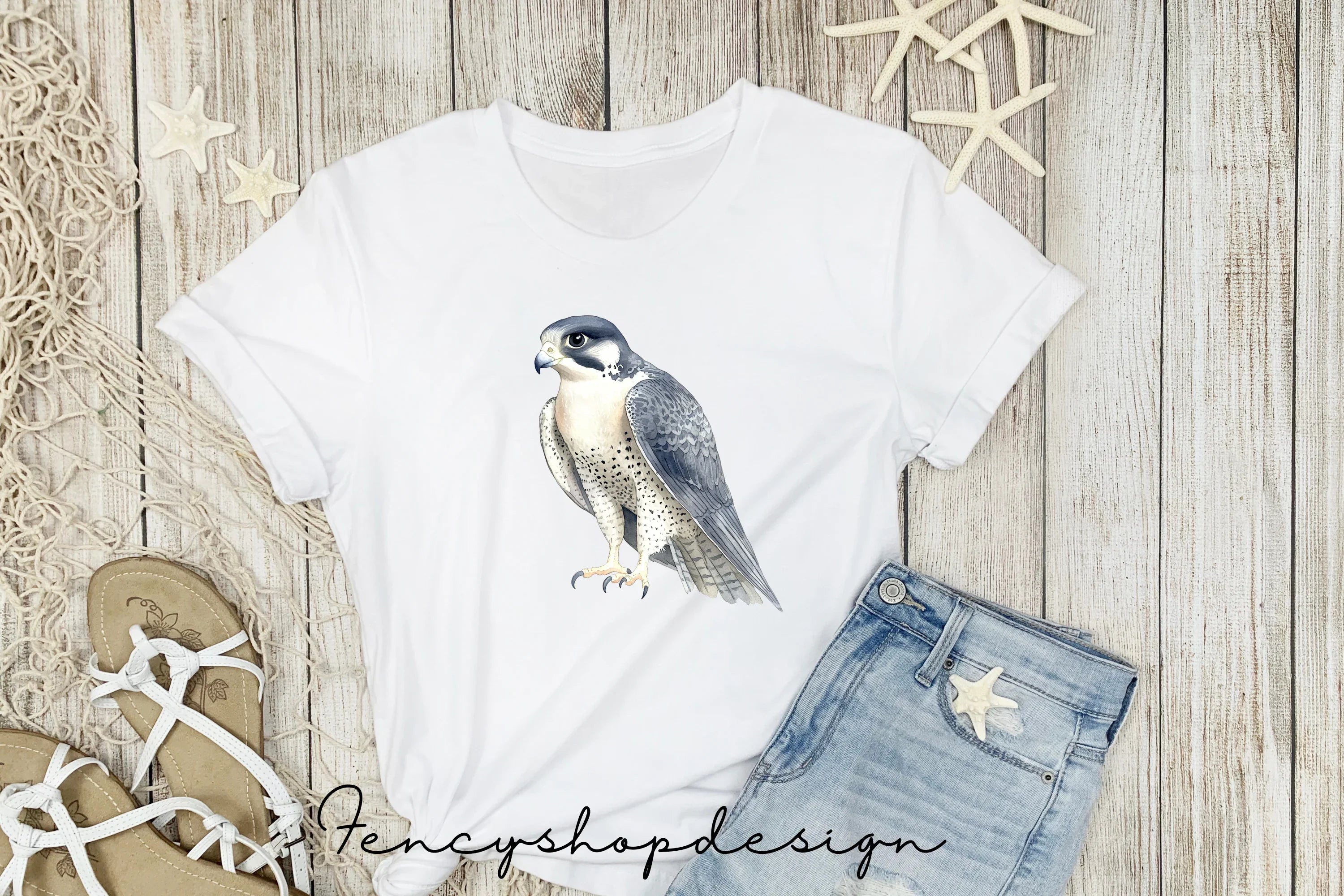 Majestic Falcon Clipart Bundle