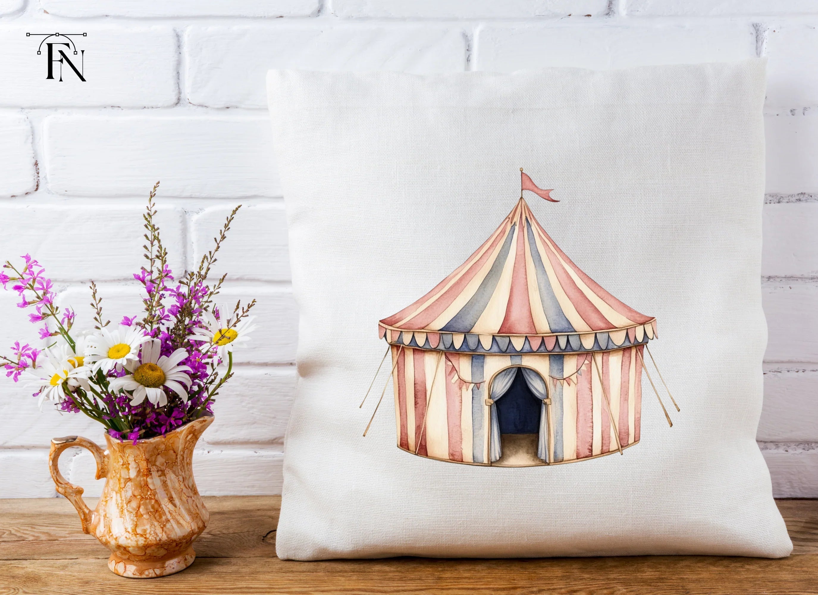 Circus Tent Clipart Bundle