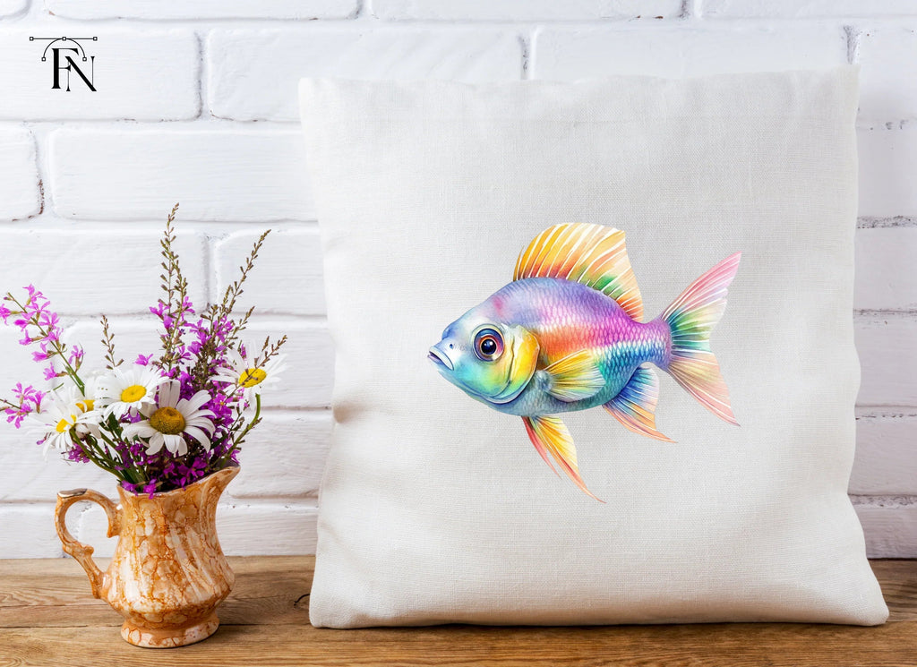 Colorful Goldfish Clipart Bundle