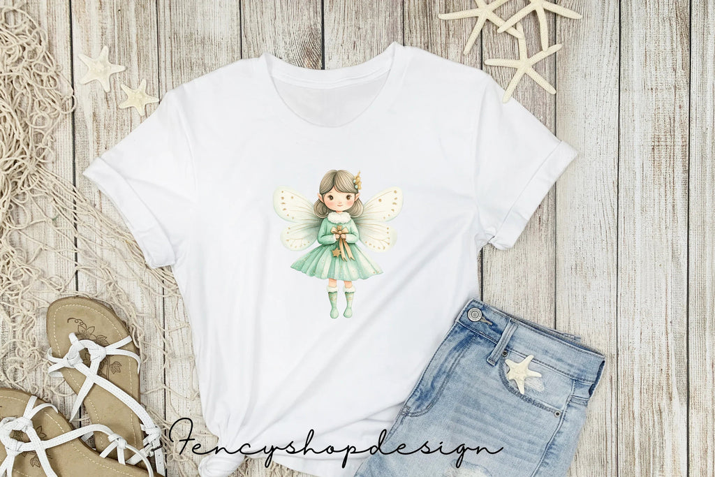 Cute Fairy Clipart Bundle