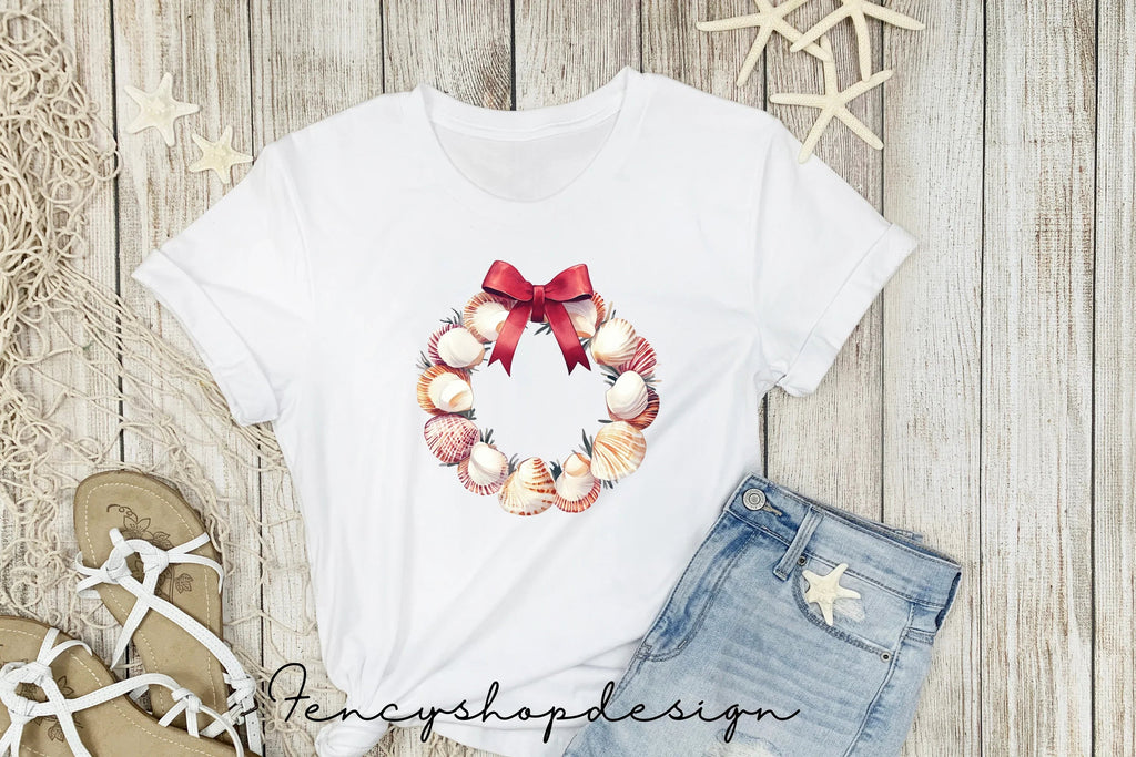 Coastal Seashells Clipart Bundle