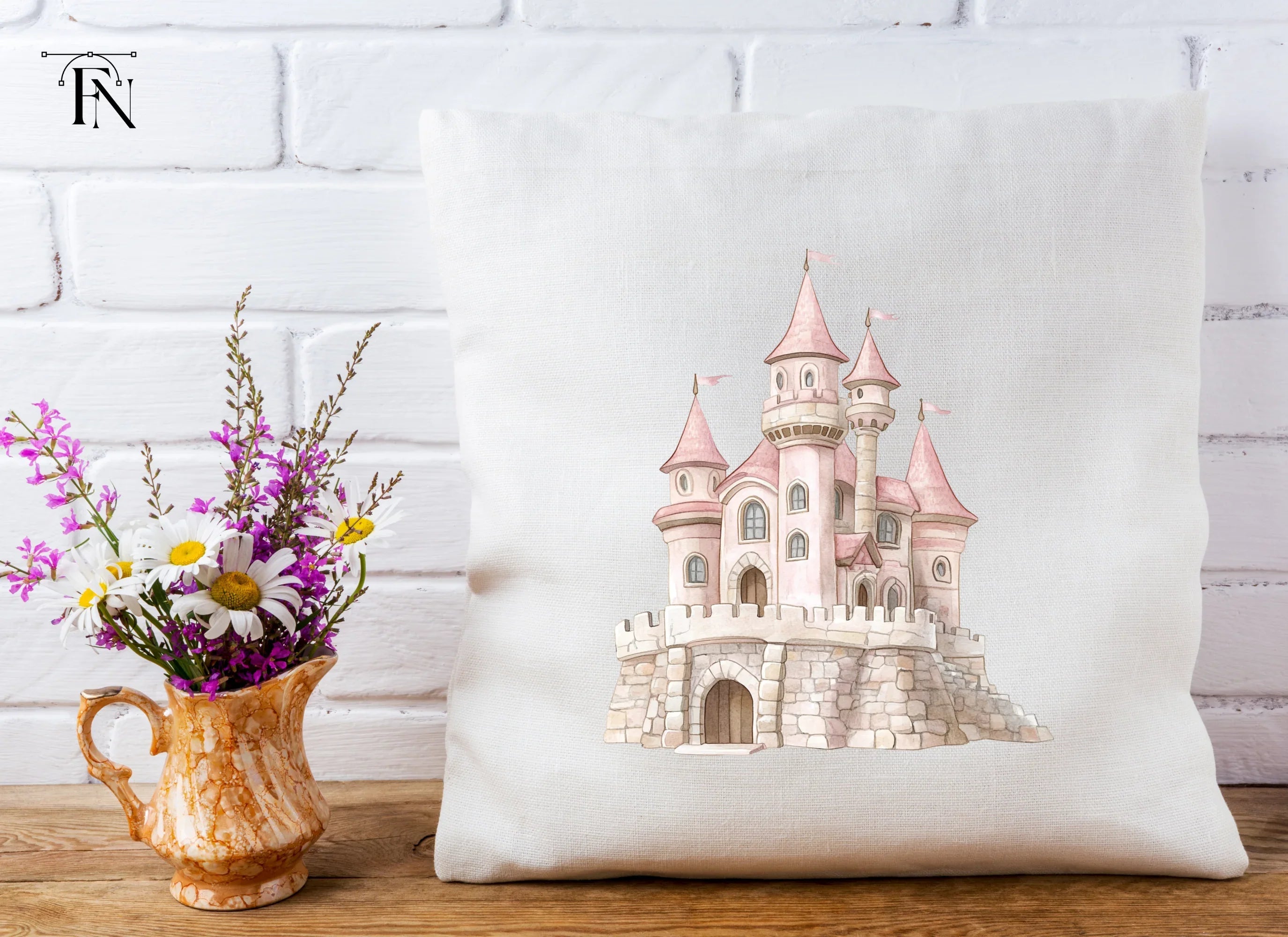 Enchanted Castle Clipart Bundle