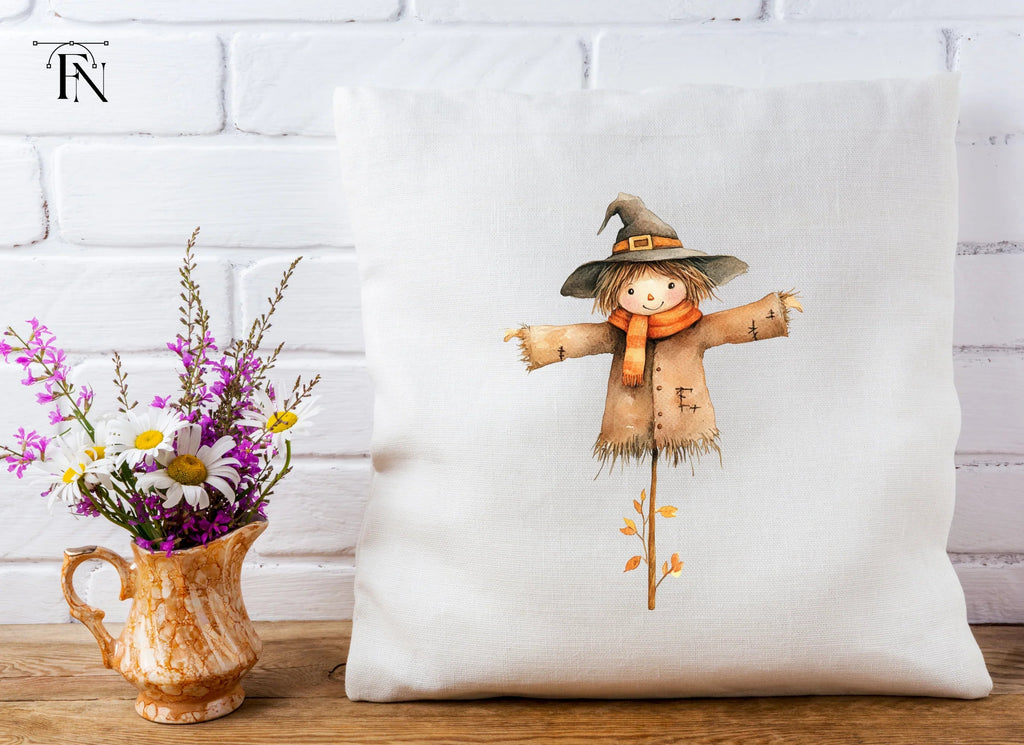 Cute Scarecrow Clipart Bundle