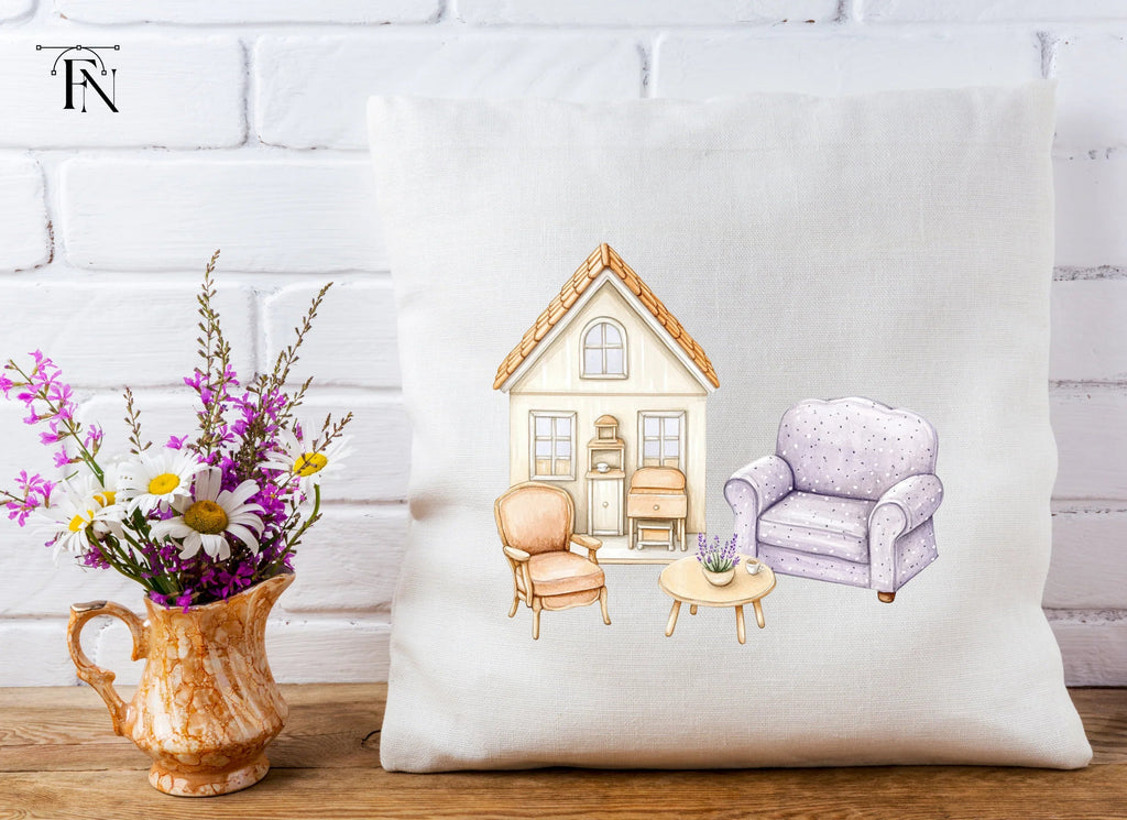 Cozy Home Decor Clipart Bundle