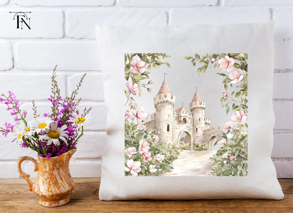 Enchanted Fairy Tale Castle Clipart Bundle