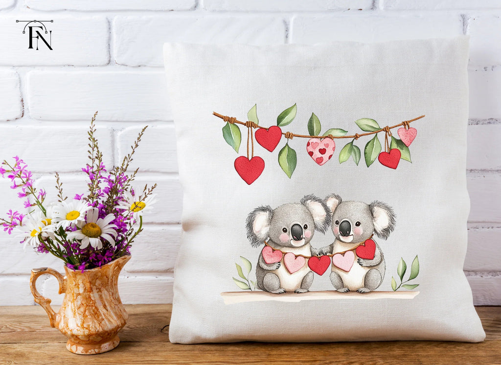 Cute Koala Valentine Day Clipart Bundle