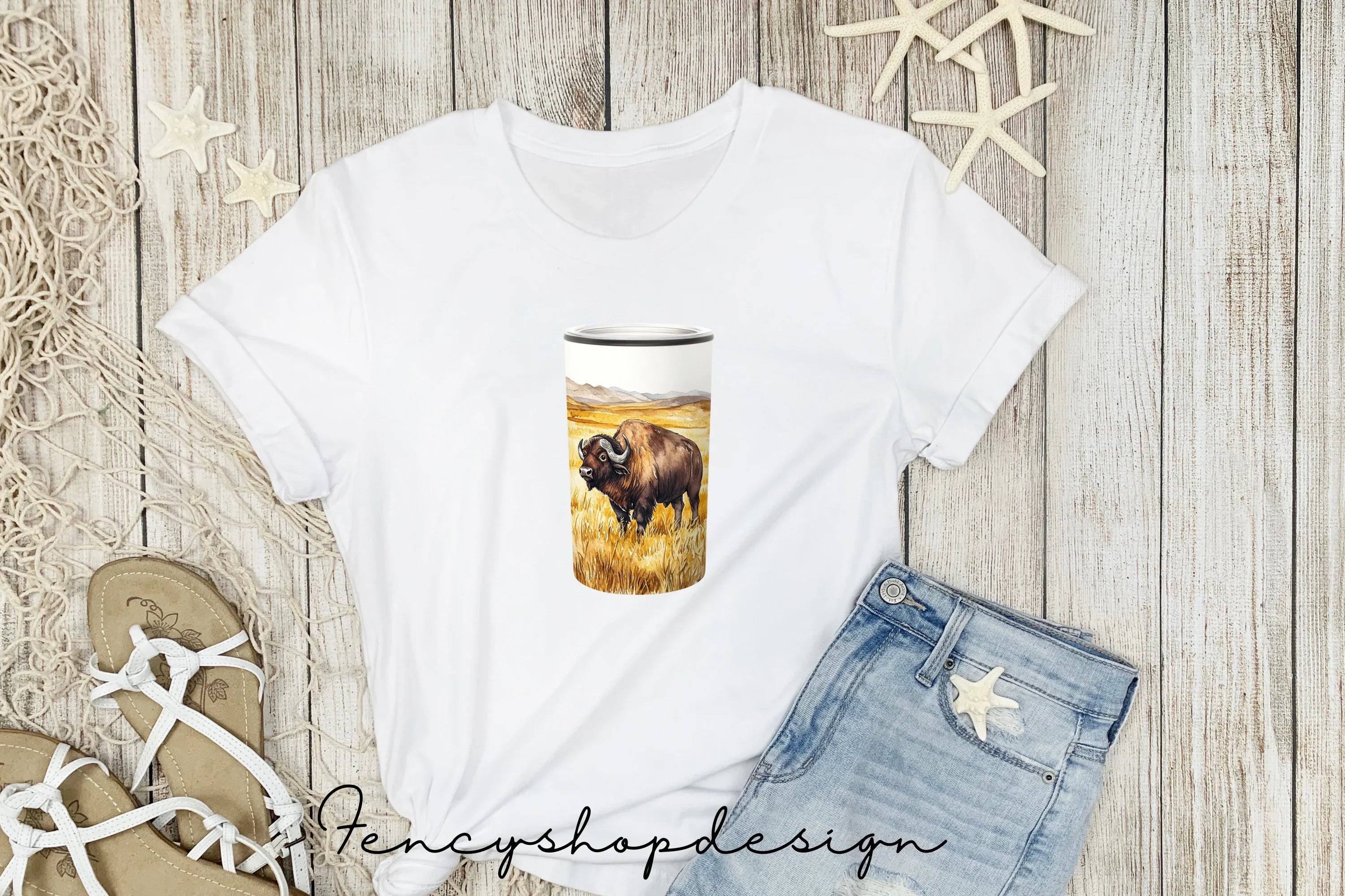 Majestic Bison Head Clipart Bundle
