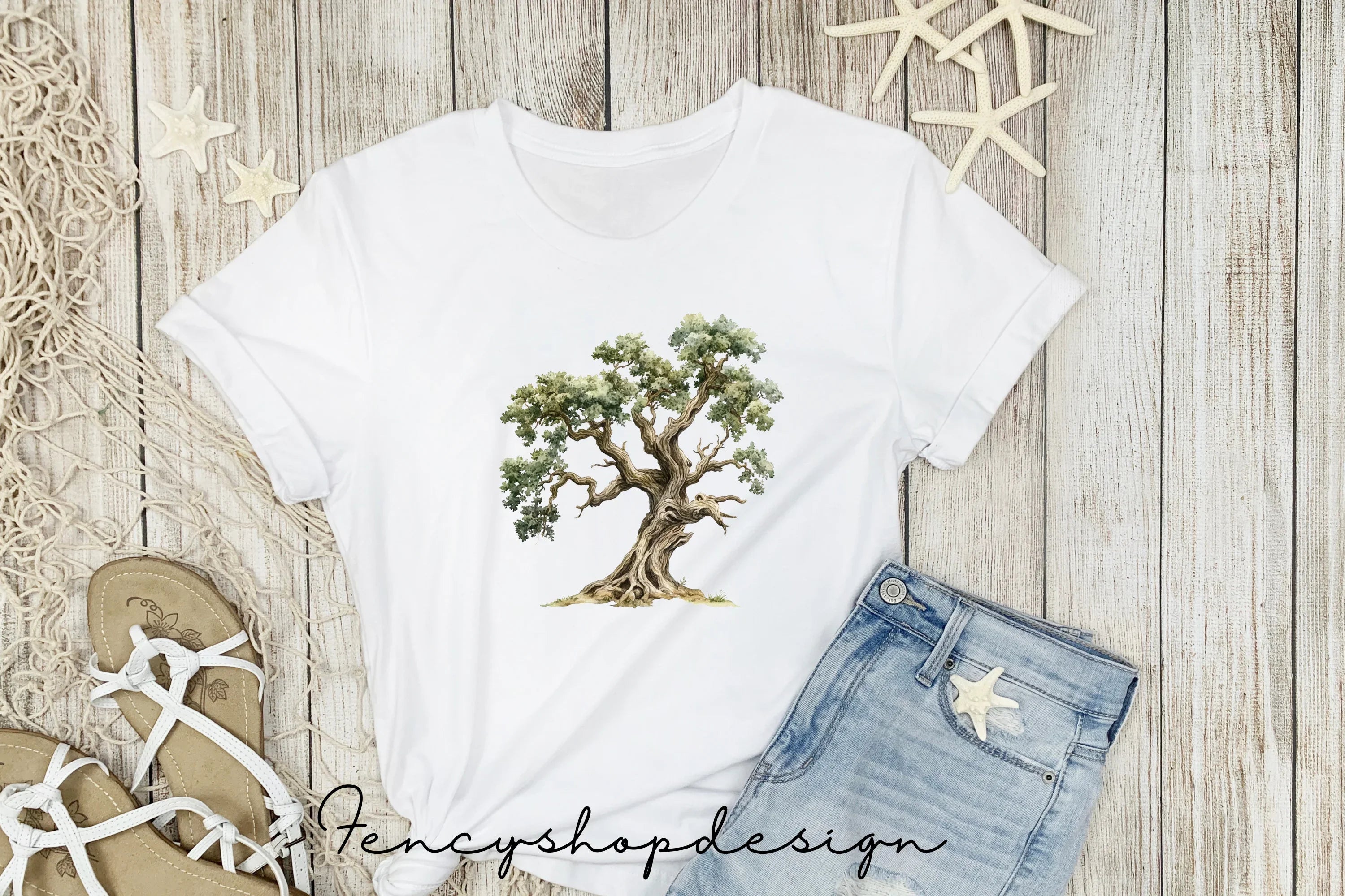 Realistic Tree Clipart Bundle
