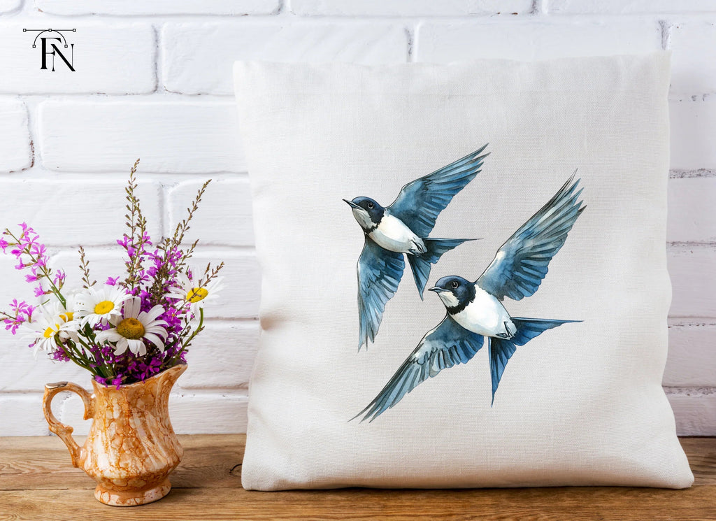 Dynamic Swallow Flight Clipart Bundle