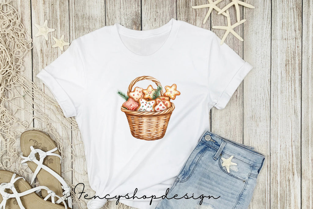 Christmas Treats Baskets Clipart Bundle