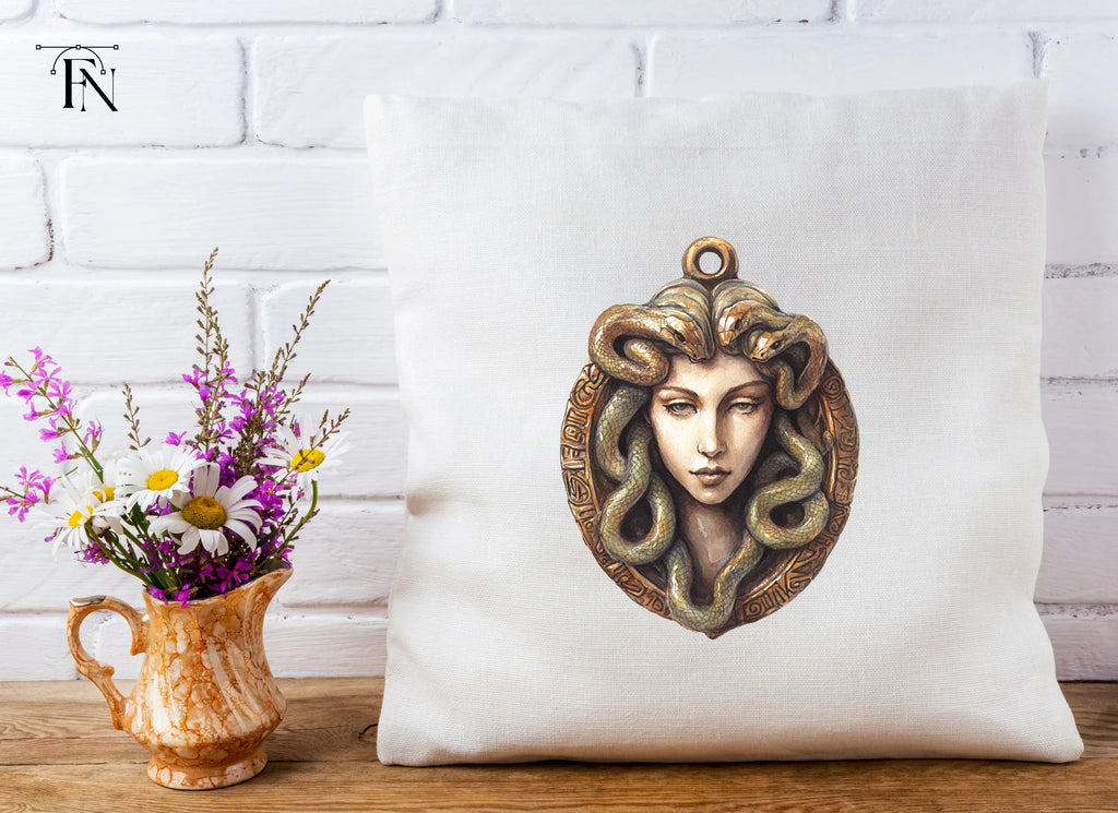 Mythical Medusa Head Clipart Bundle