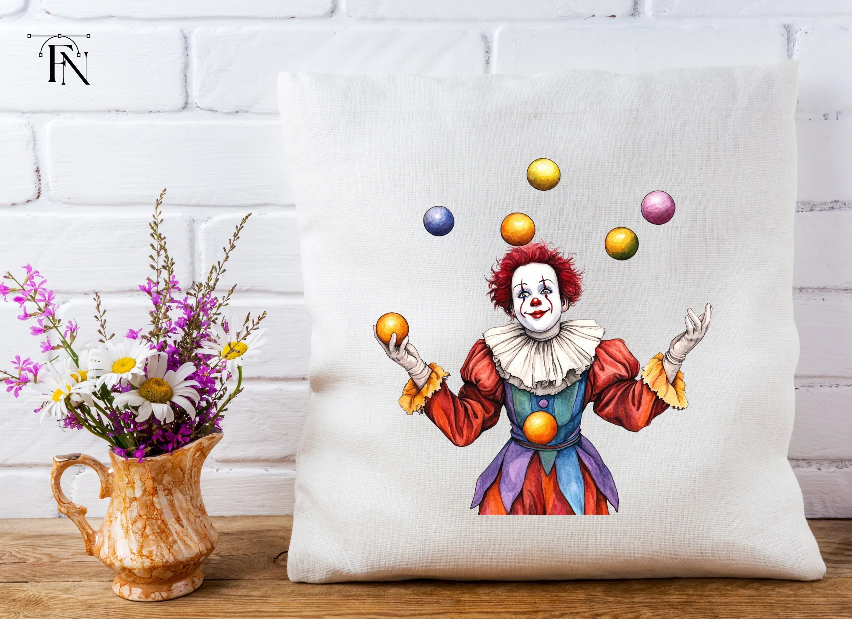 Juggling Clowns Clipart Bundle