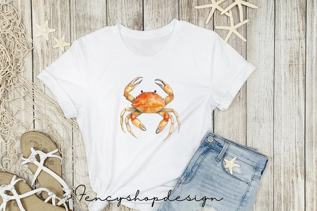 Realistic Crab Clipart Bundle
