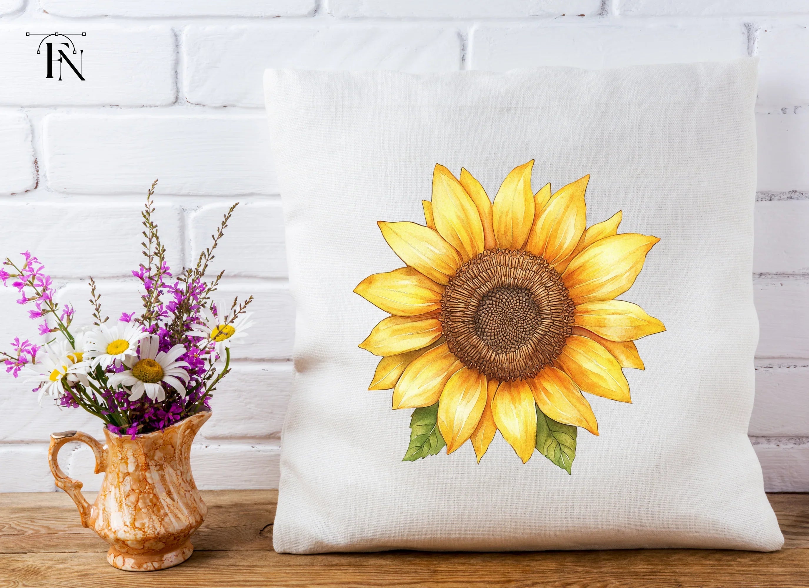 Vibrant Sunflower Clipart Bundle