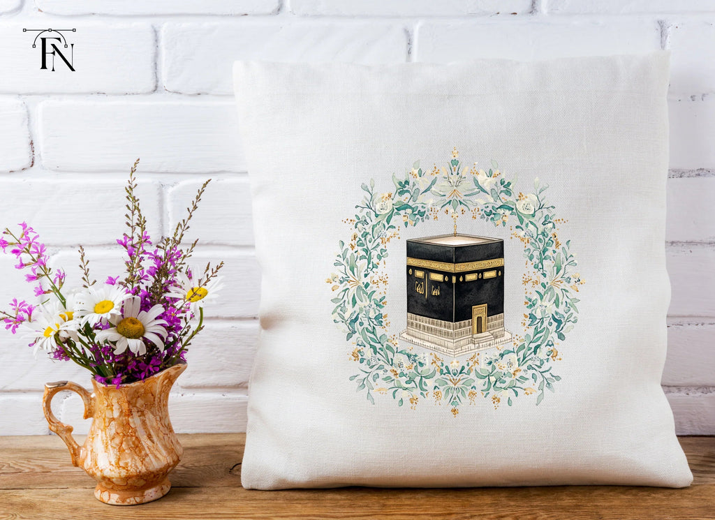 Kaaba Floral Wreath Clipart Bundle