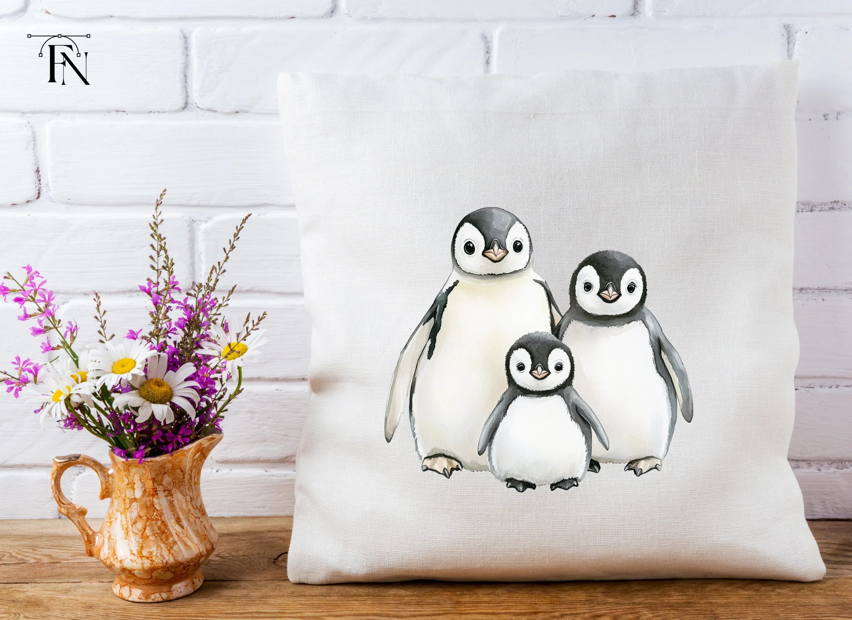 Charming Baby Penguin Clipart Bundle