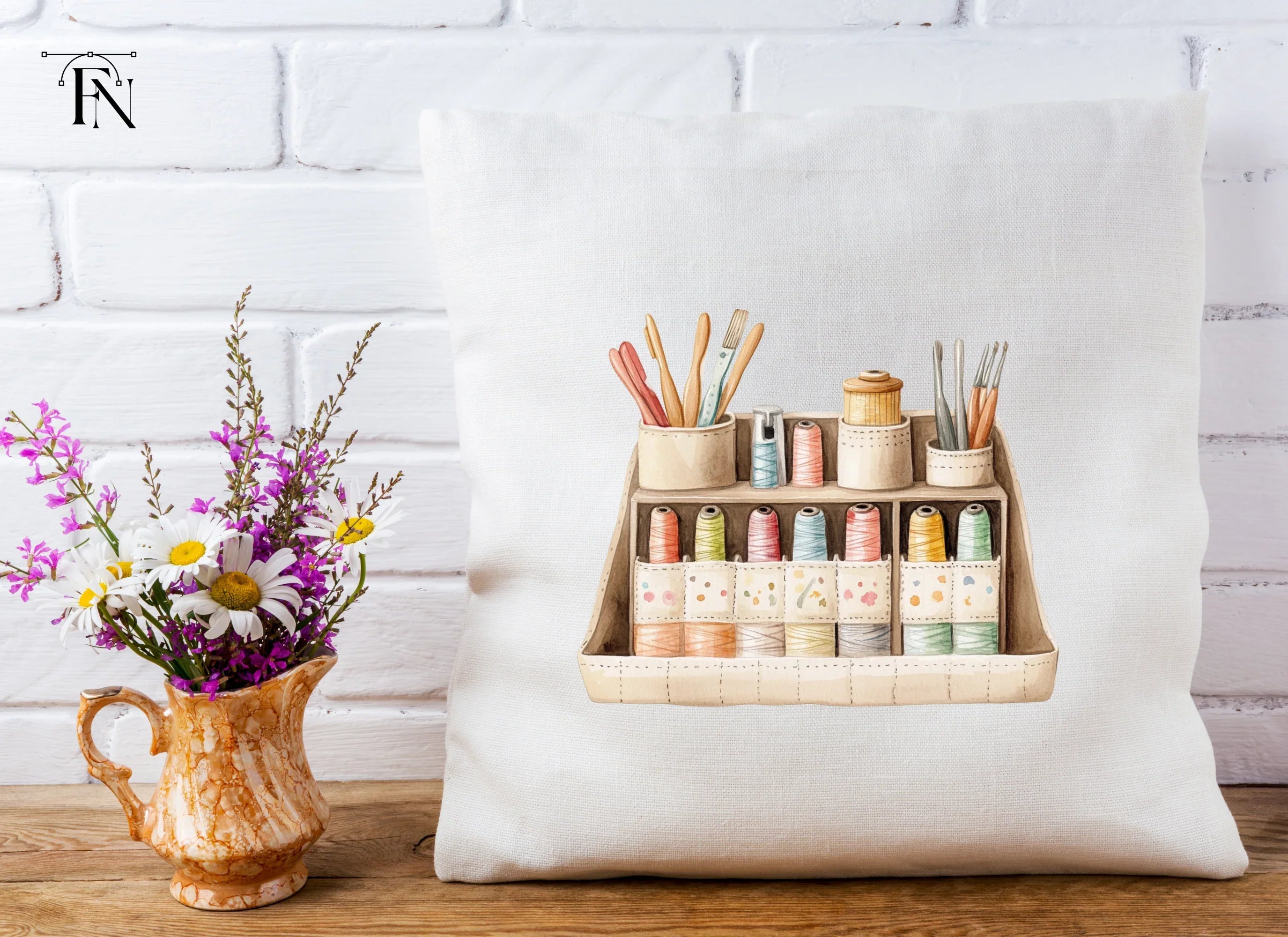 Craft Room Organizer Clipart Bundle