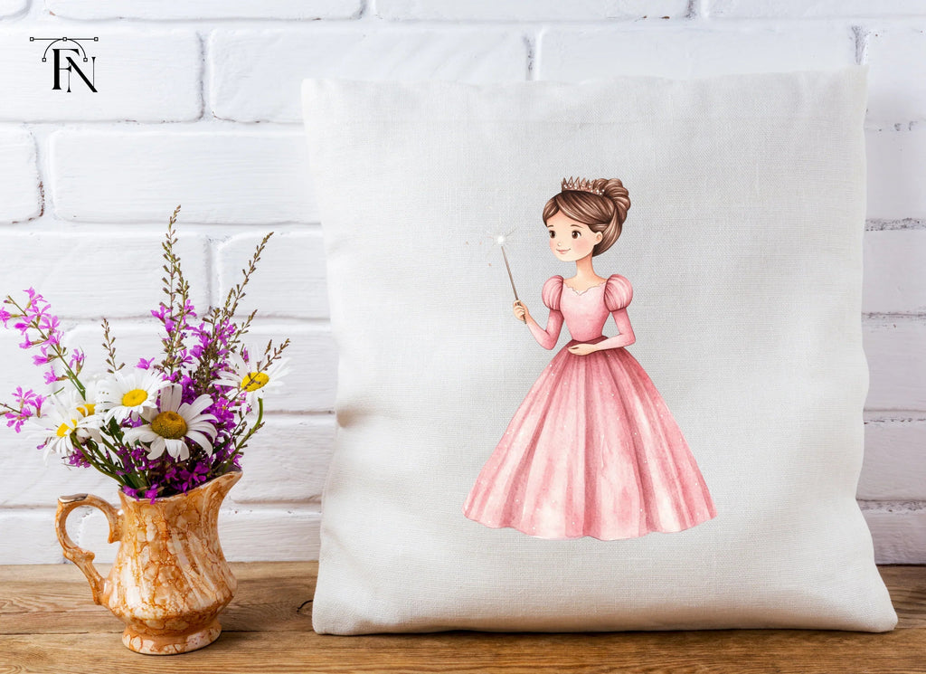 Princess with Wand Clipart Bundle