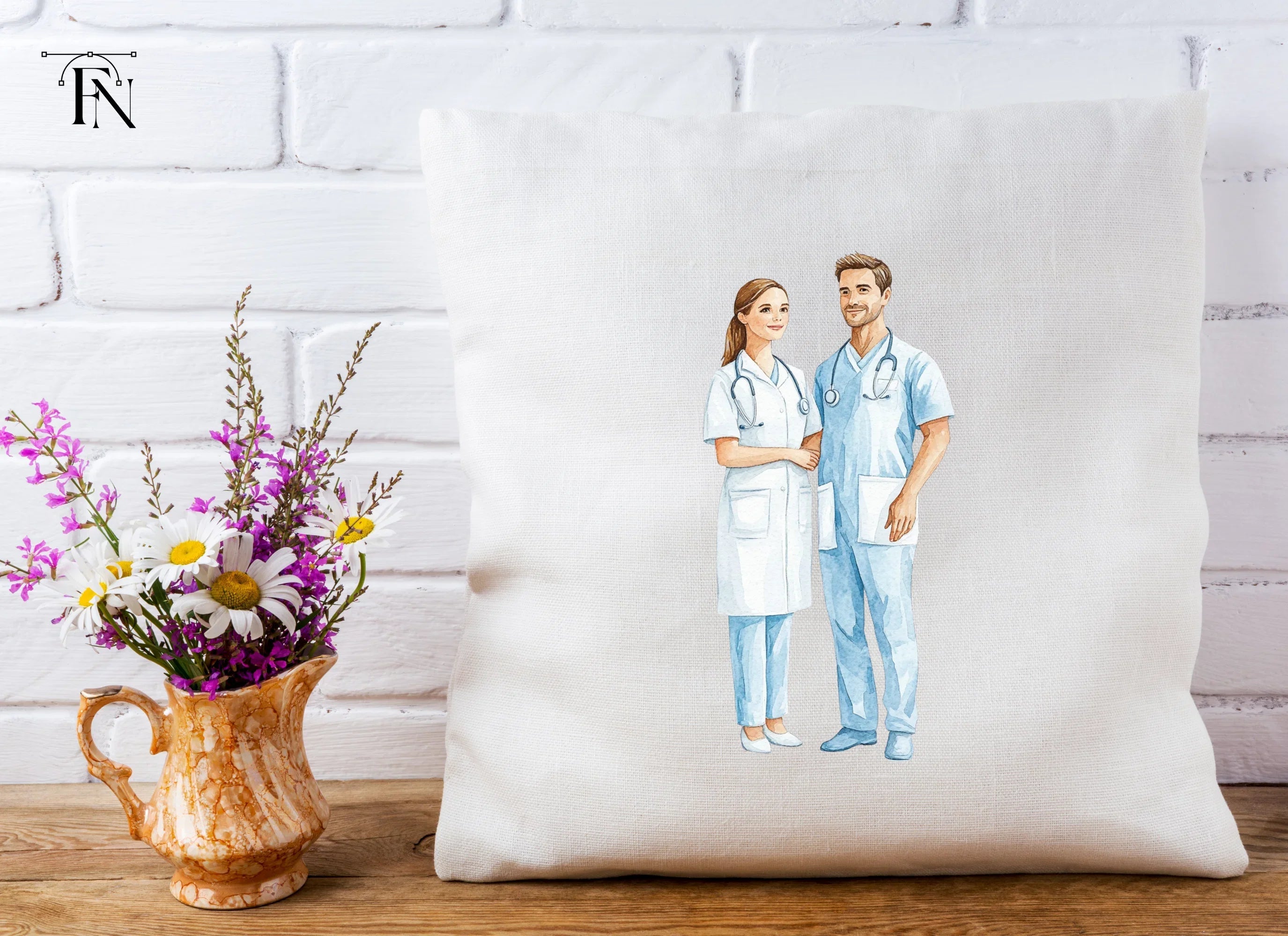 Medical Couple Clipart Bundle