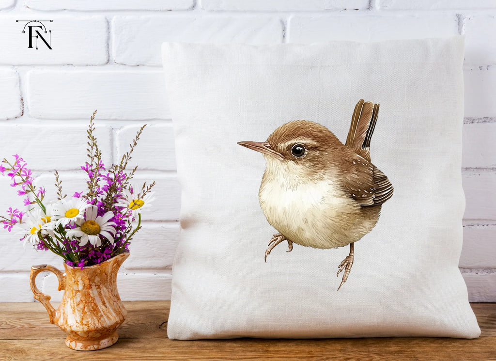 Cute Little Brown Birds Clipart Bundle