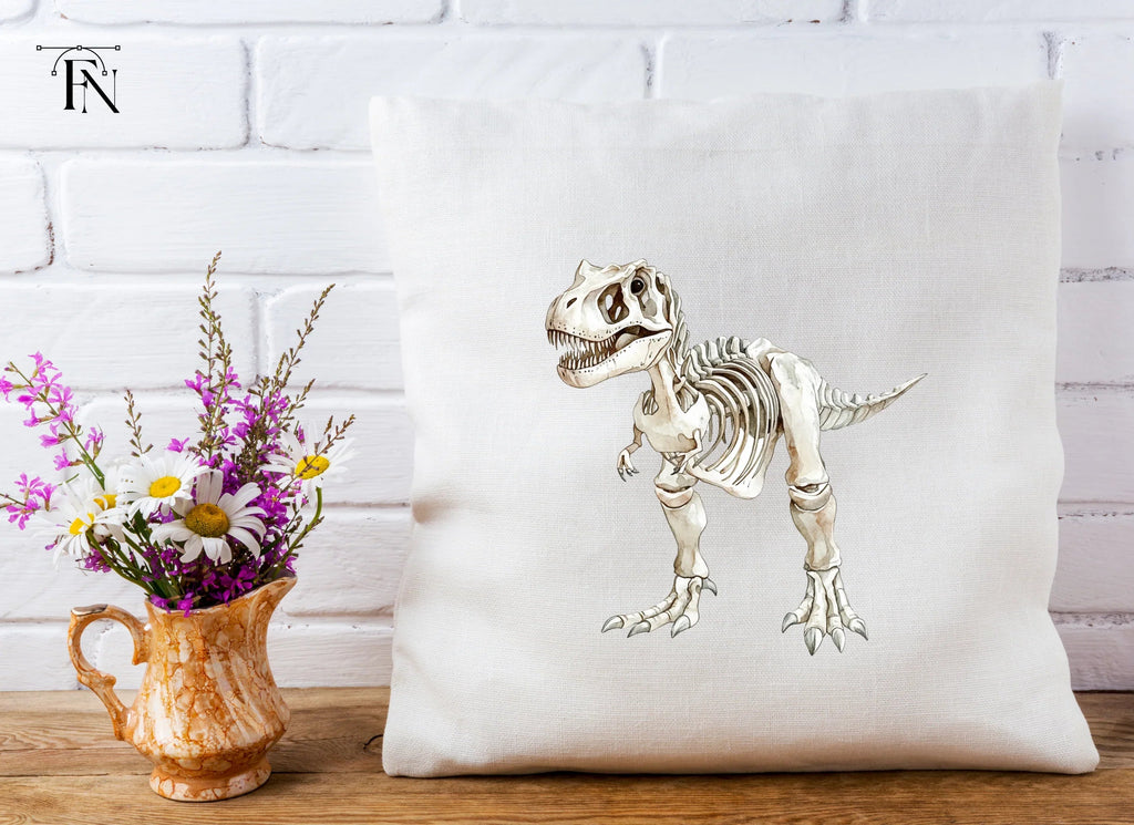 Rex Dinosaur Skeleton Clipart Bundle