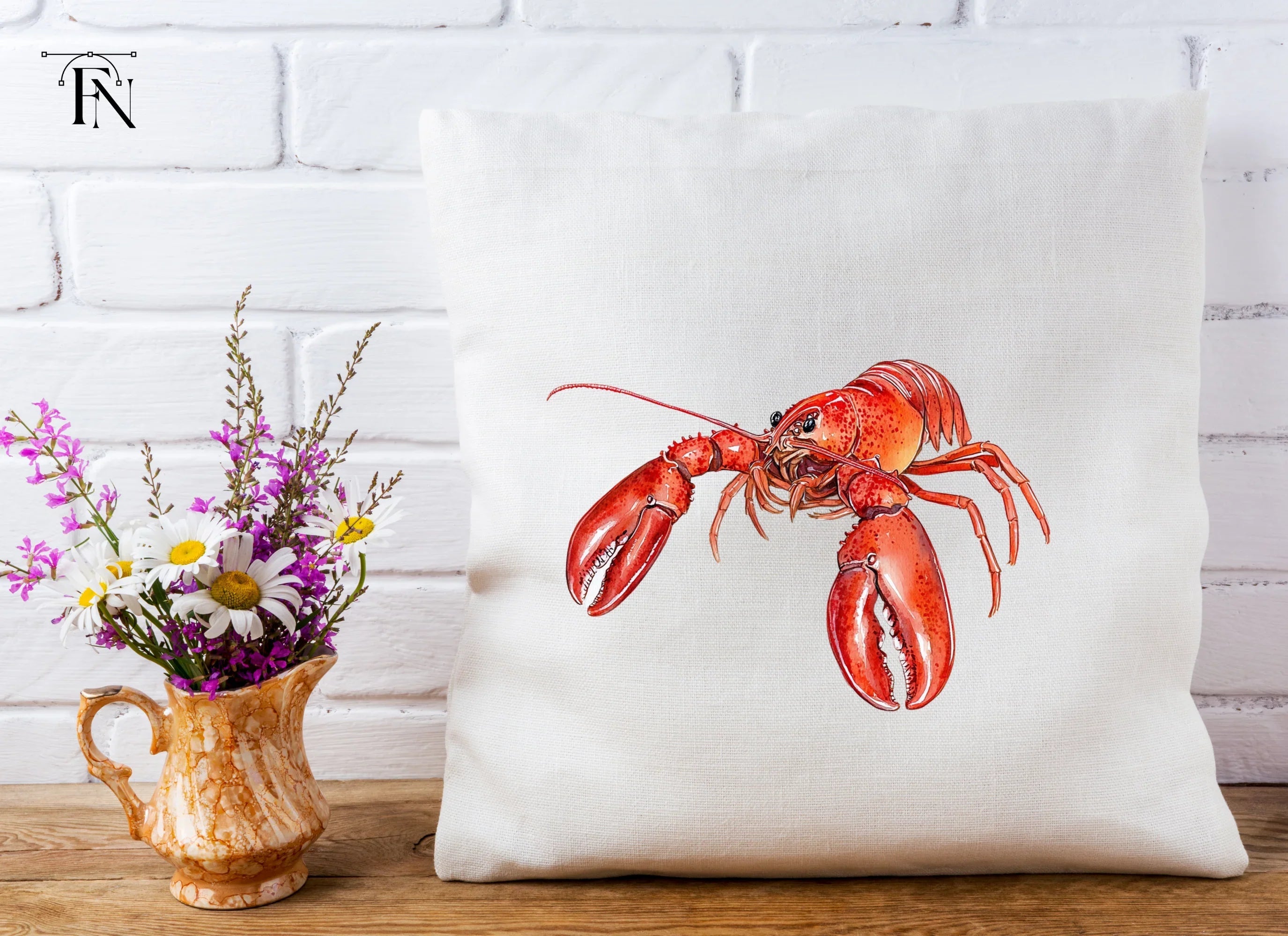Vibrant Red Lobster Clipart Bundle
