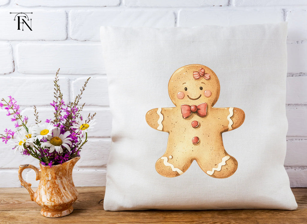 Cute Gingerbread Man Clipart Bundle