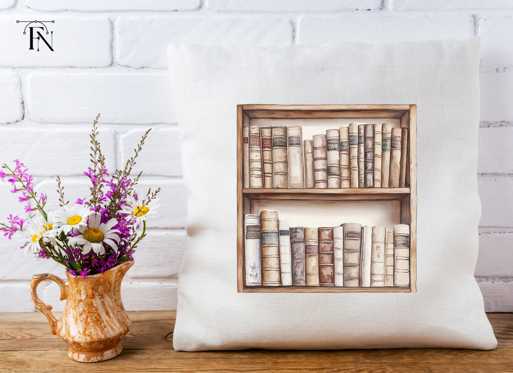 Bookshelf Illustration Clipart Bundle