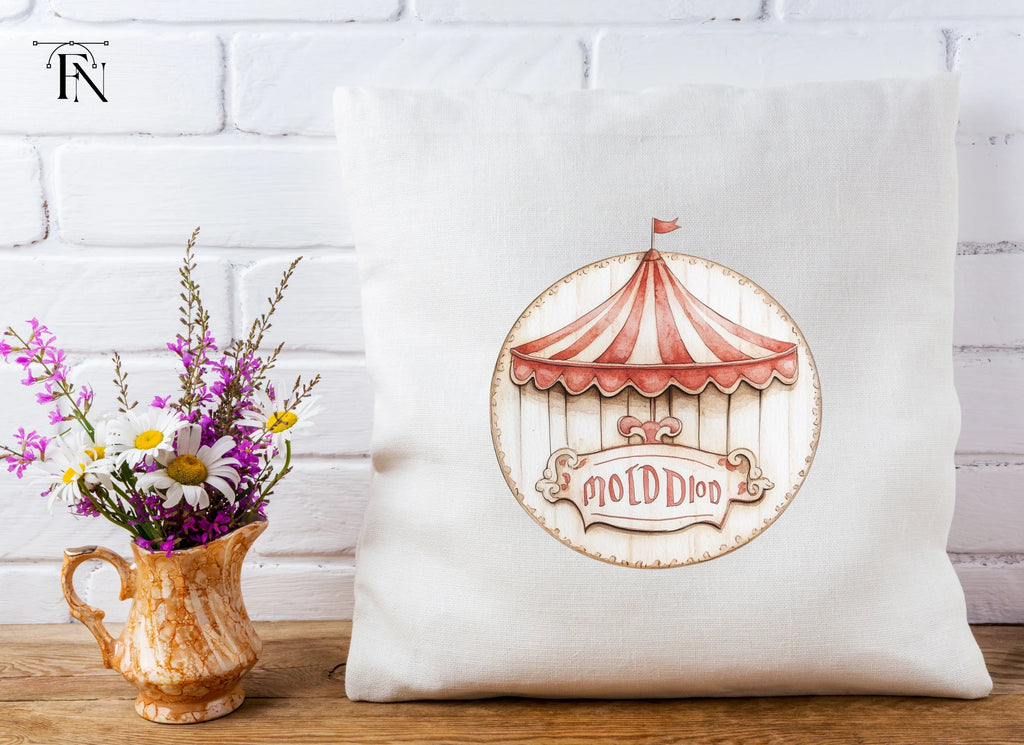 Vintage Circus Tent Clipart Bundle