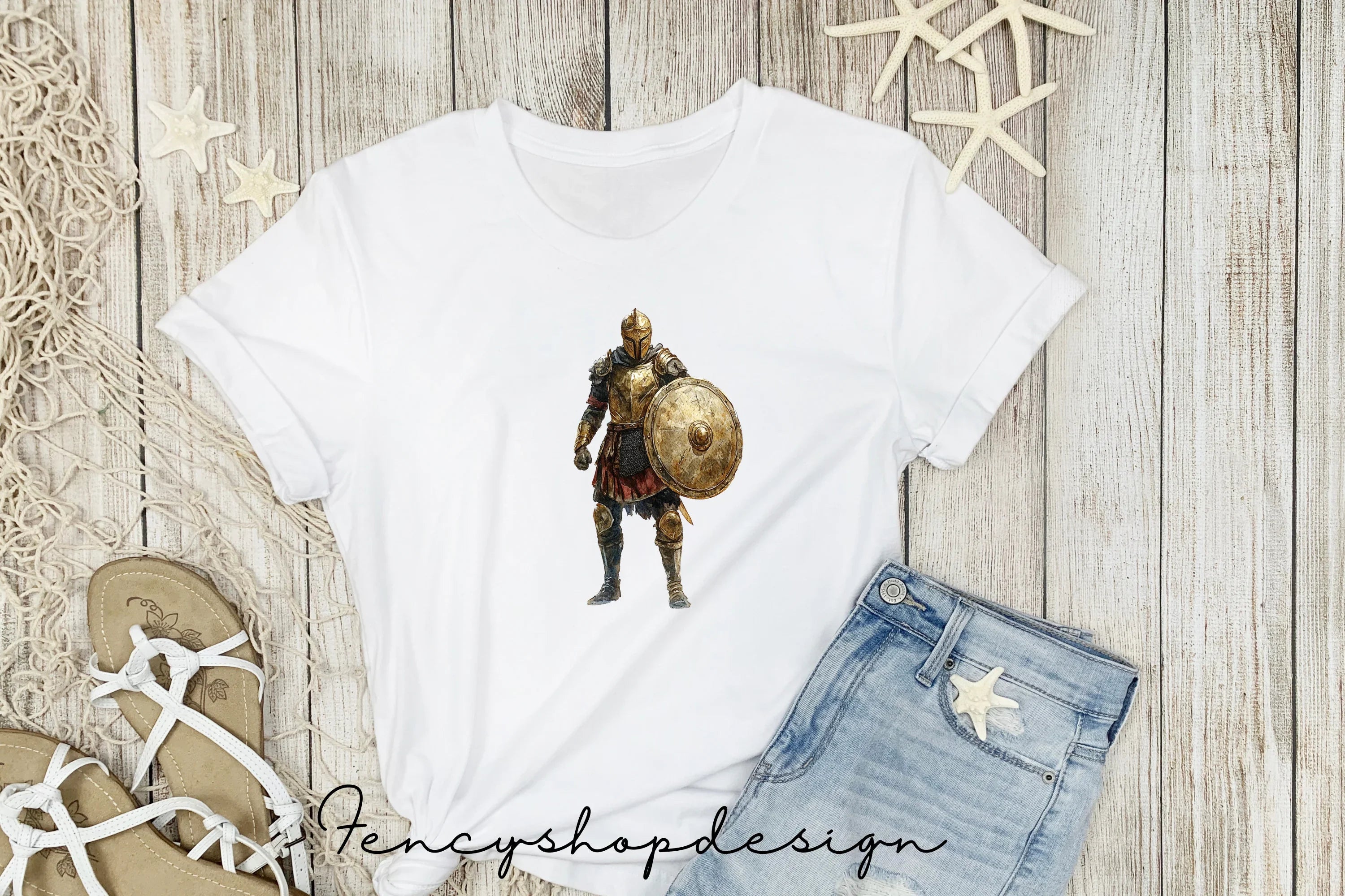 Ancient Greek Warrior Clipart Bundle