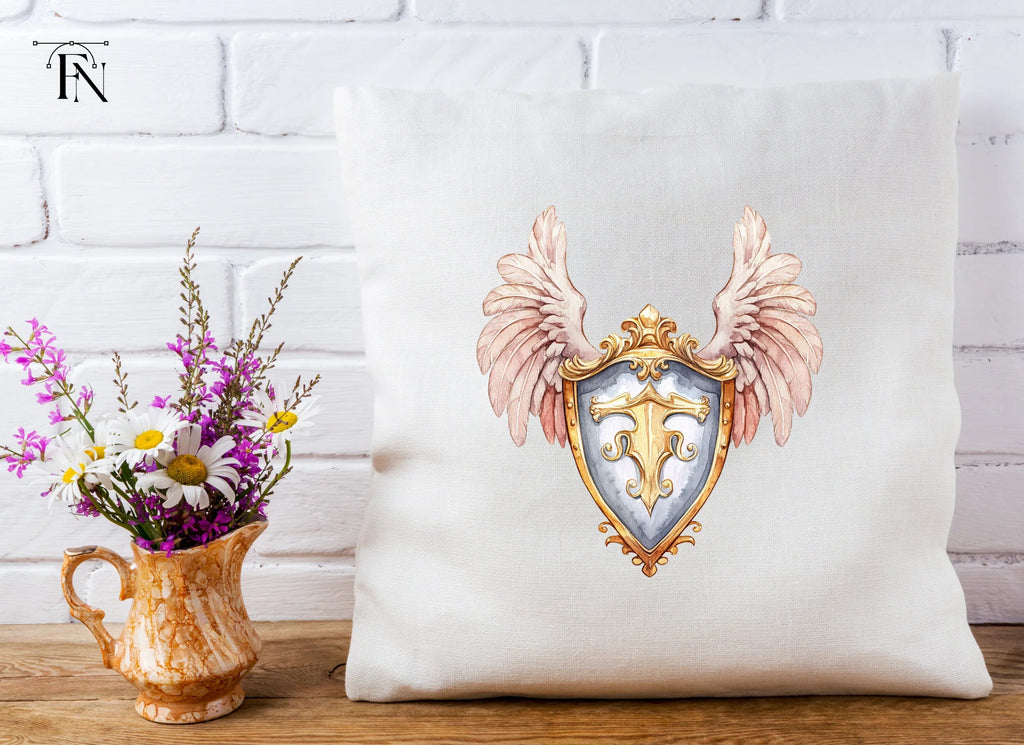Angelic Shield Clipart Bundle