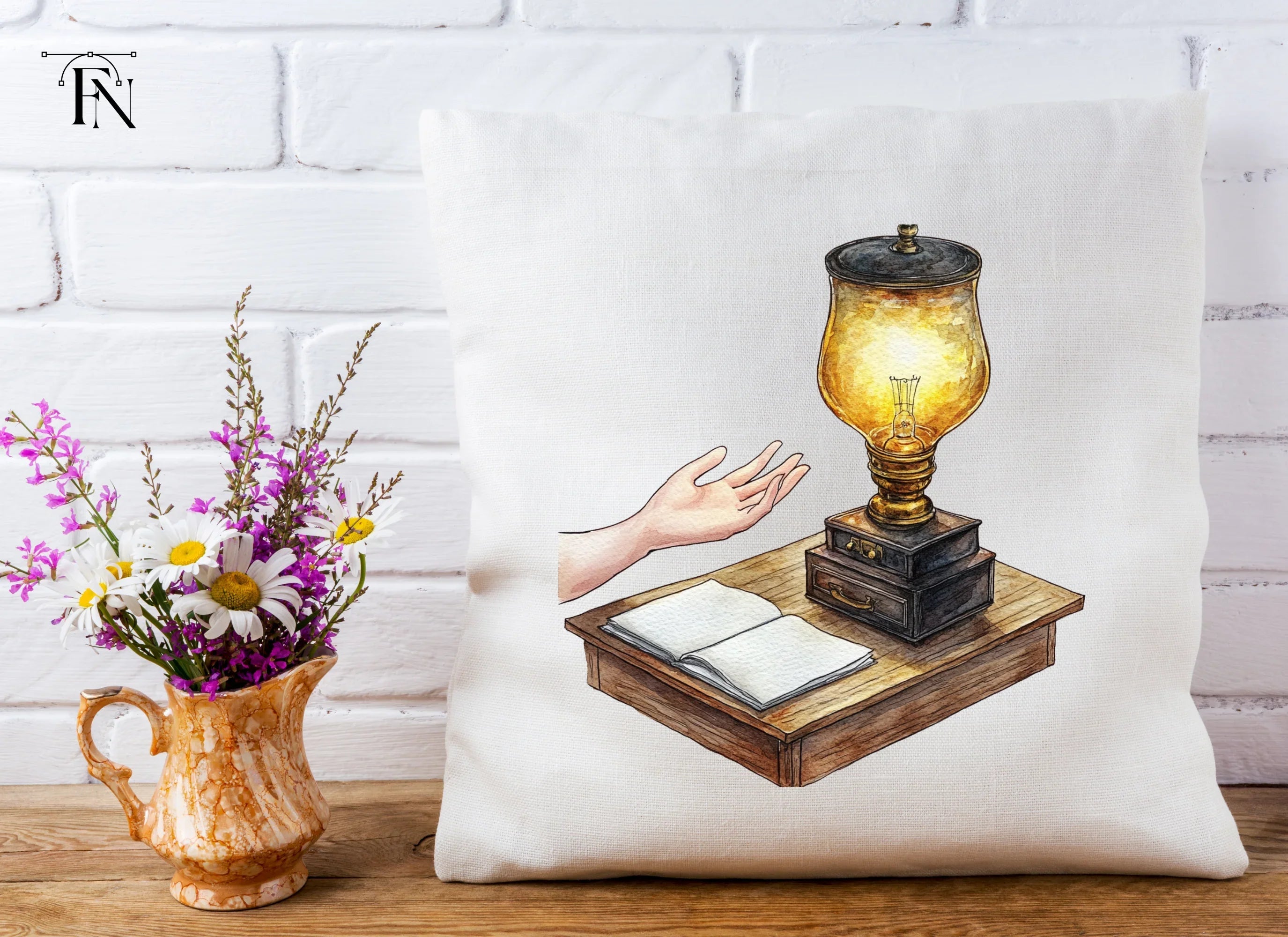 Magical Lamp and Book Clipart Bundle