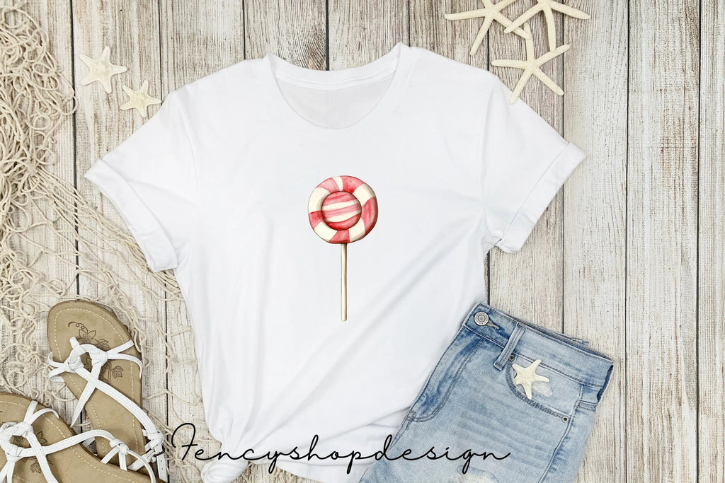 Sweet Swirl Lollipop Clipart Bundle