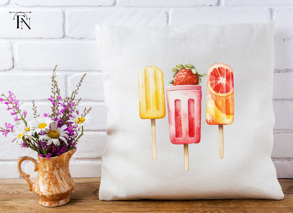 Refreshing Summer Popsicle Clipart Bundle