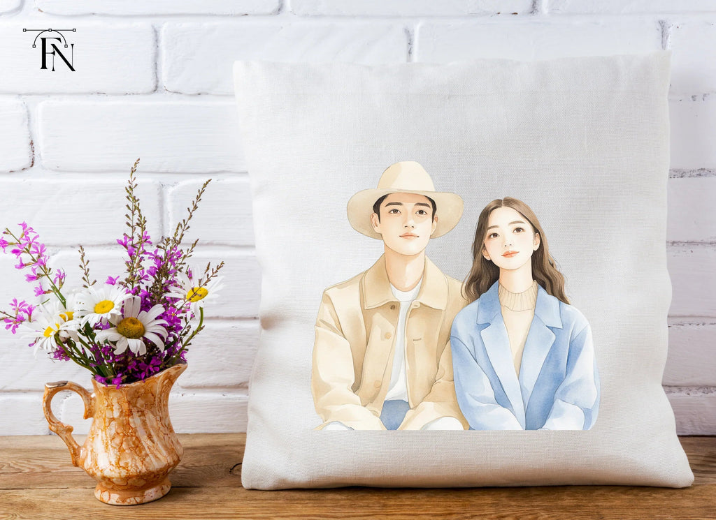 Couple Portrait Clipart Bundle