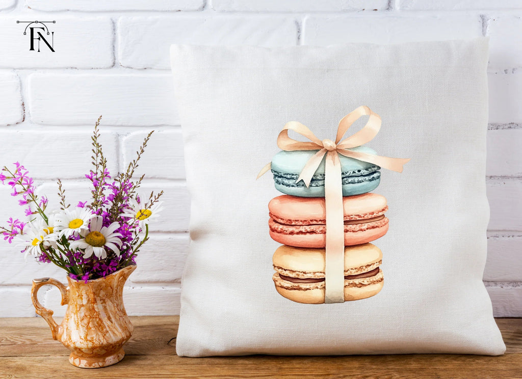 Stacked Macaron Gift Clipart Bundle