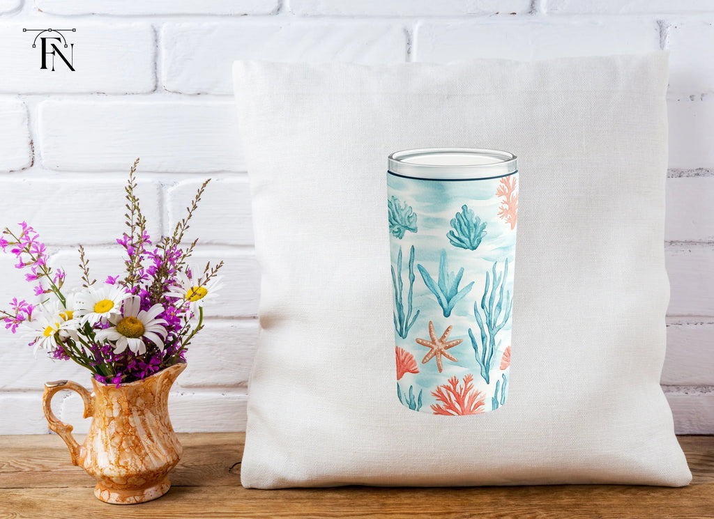 Underwater Coral Reef Tumbler Clipart Bundle