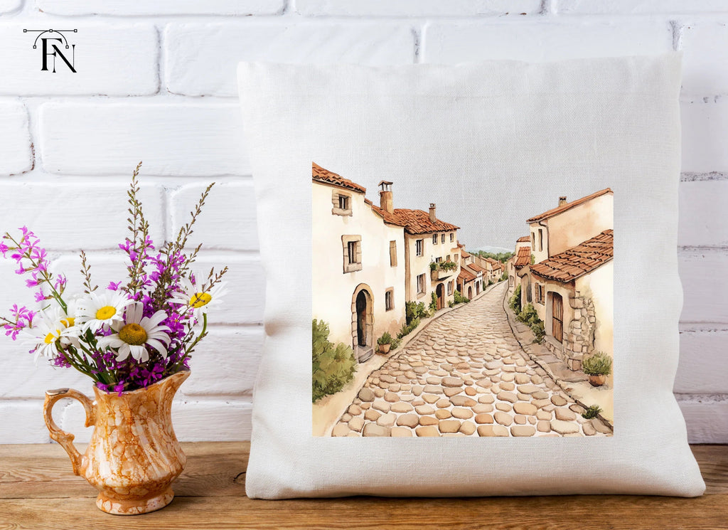 European Village Street Clipart Bundle
