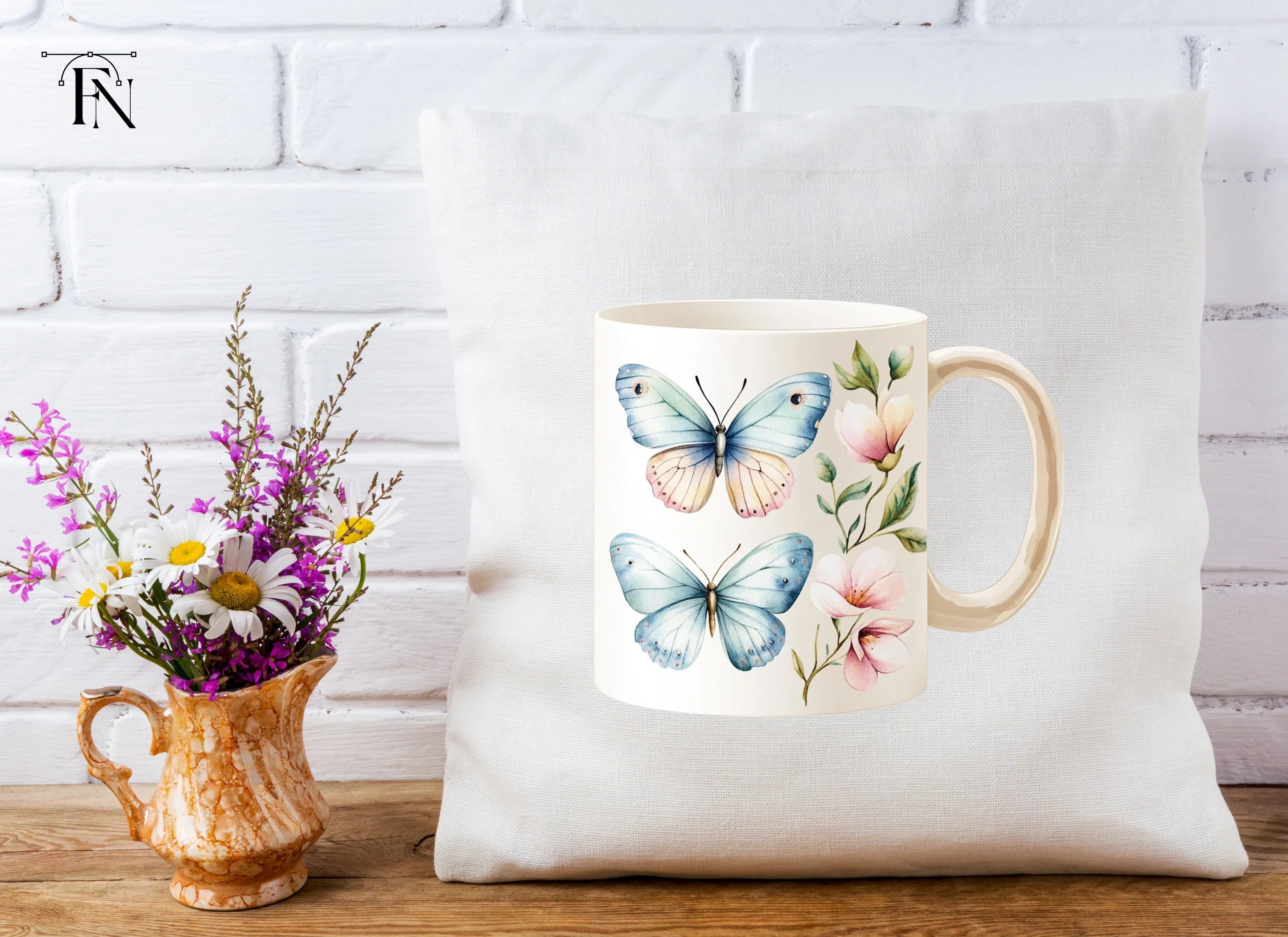 Butterfly Themed Designs Clipart Bundle