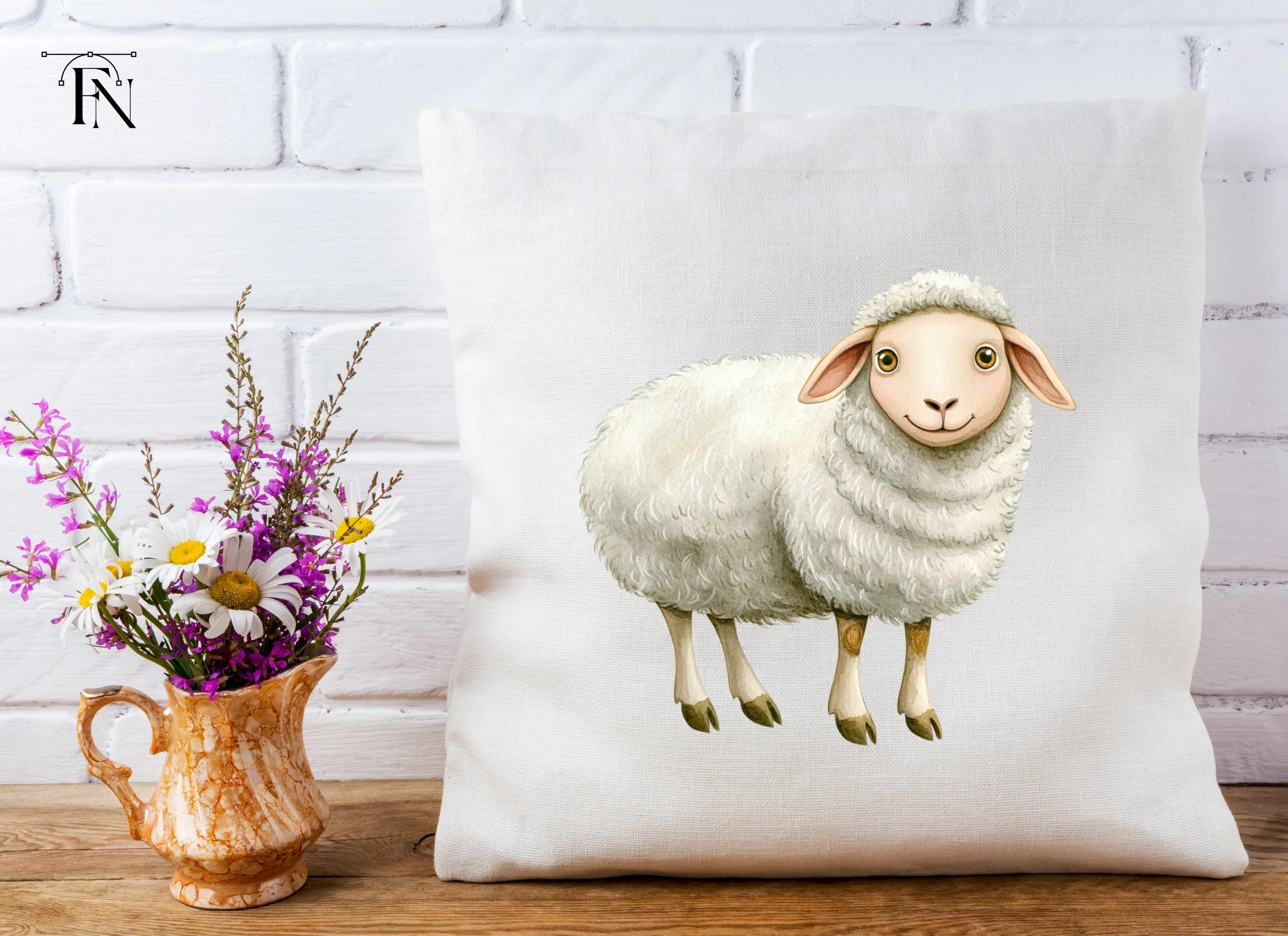 Cute Sheep Clipart Bundle