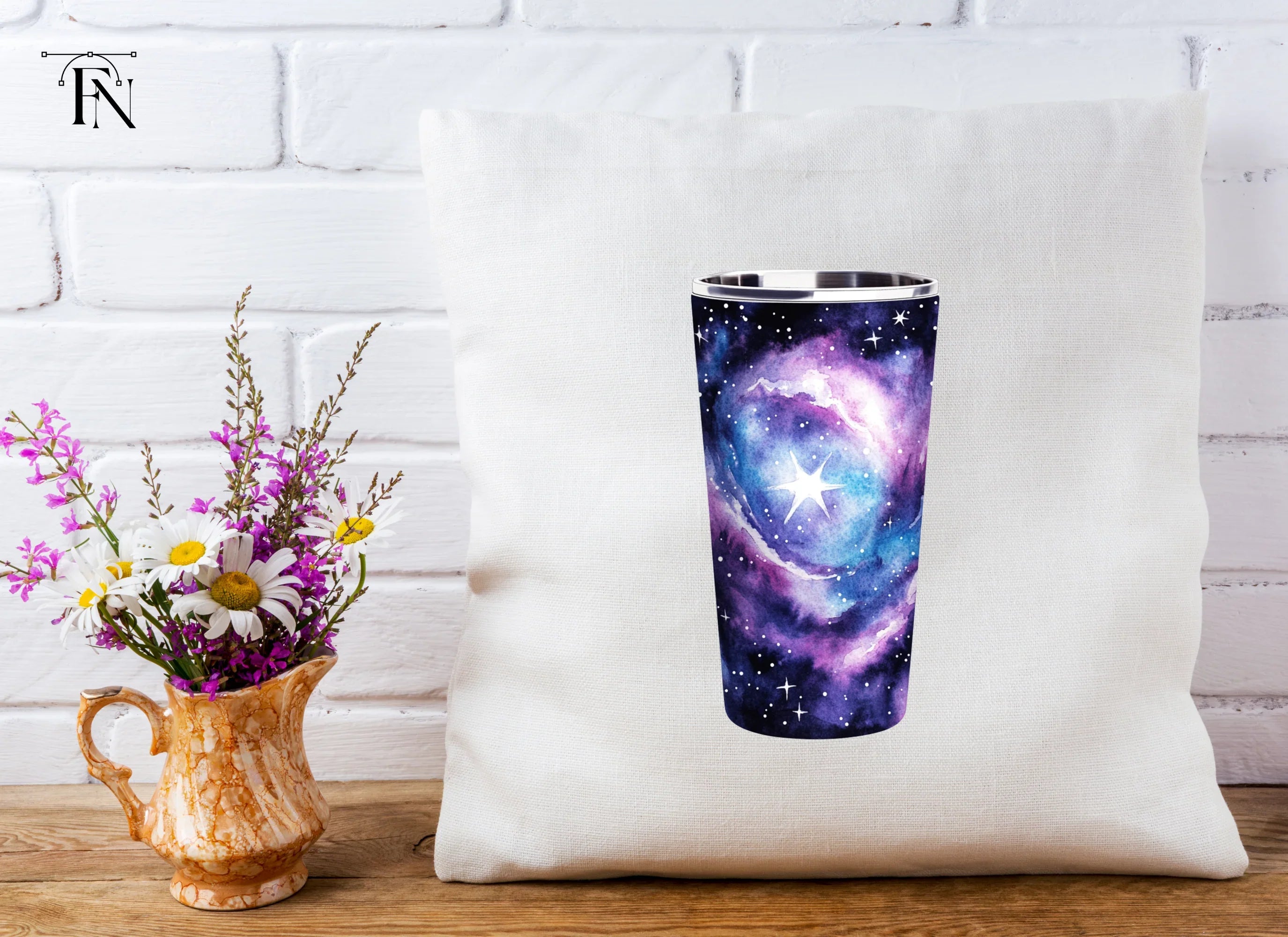 Galaxy Tumbler Clipart Bundle