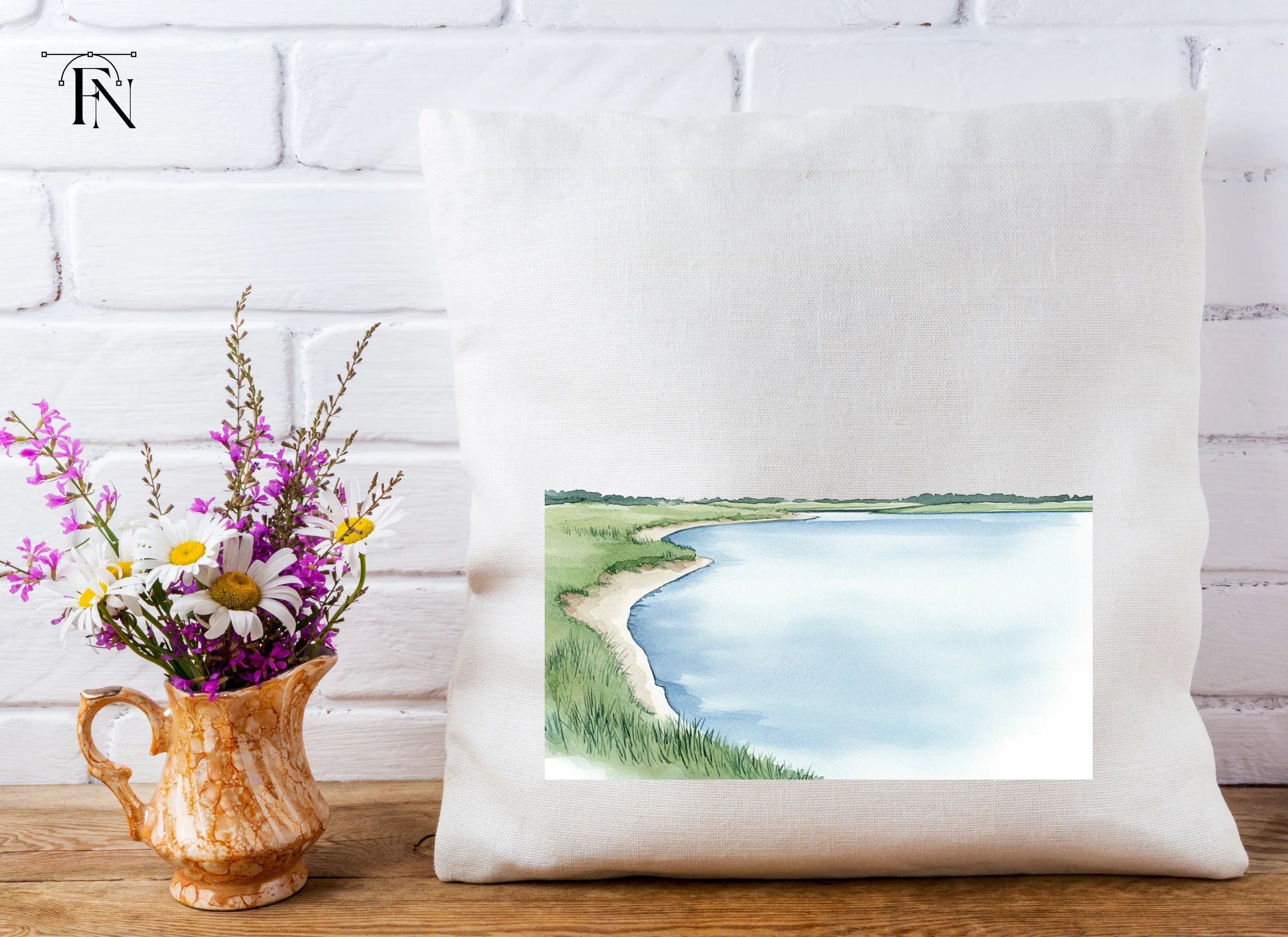 Riverside Landscape Clipart Bundle