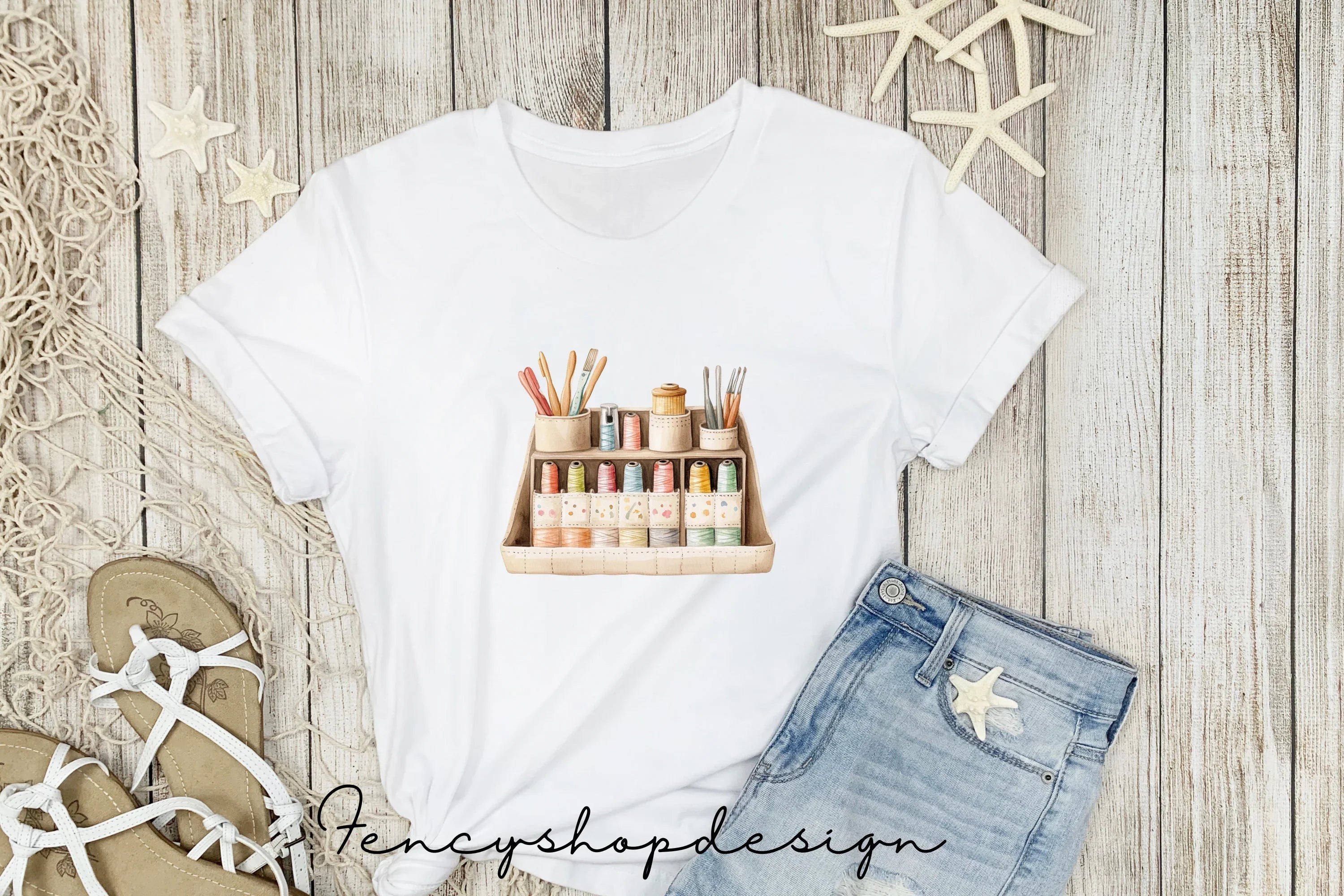 Craft Room Storage Clipart Bundle