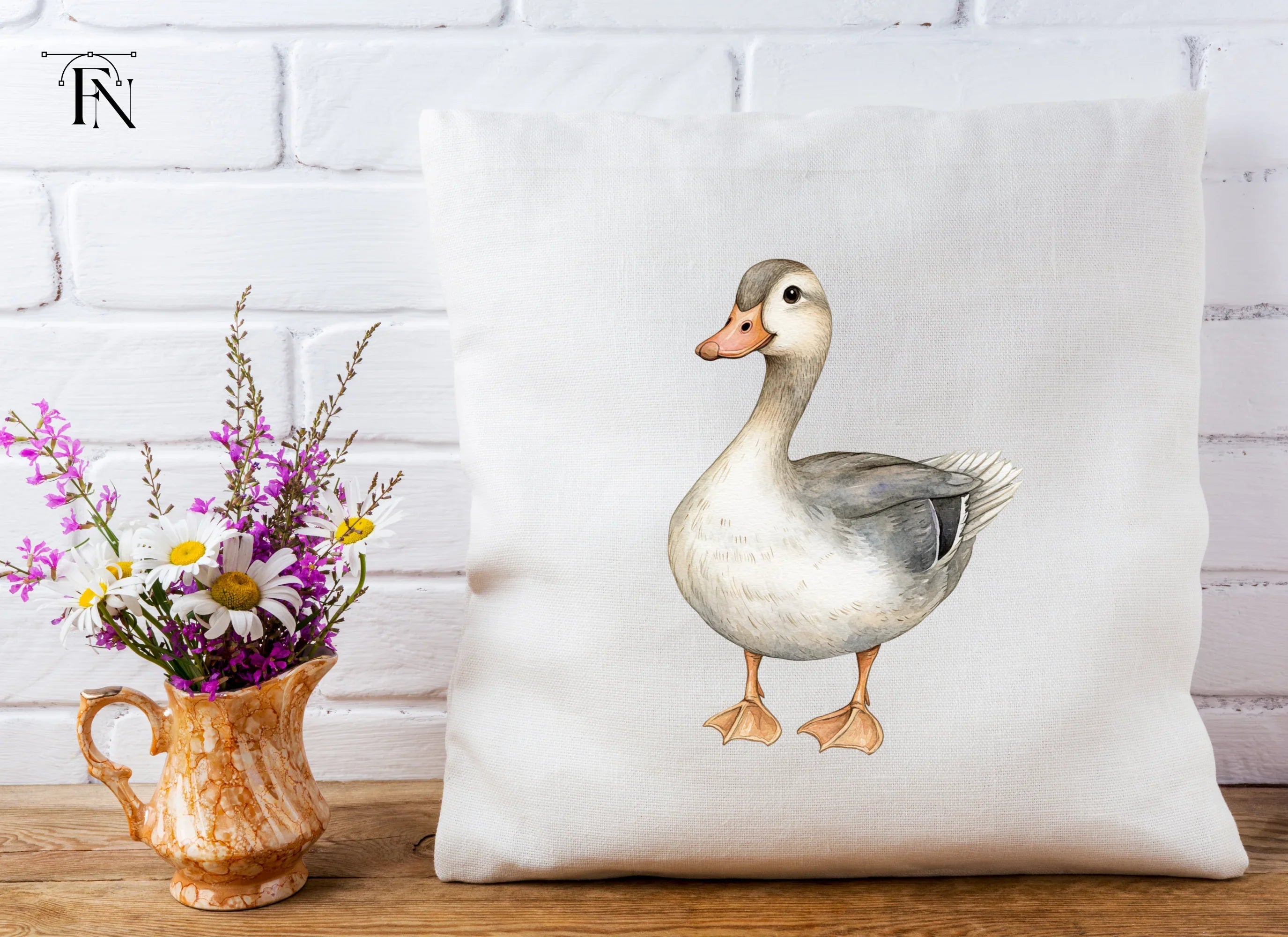 Adorable Goose Clipart Bundle