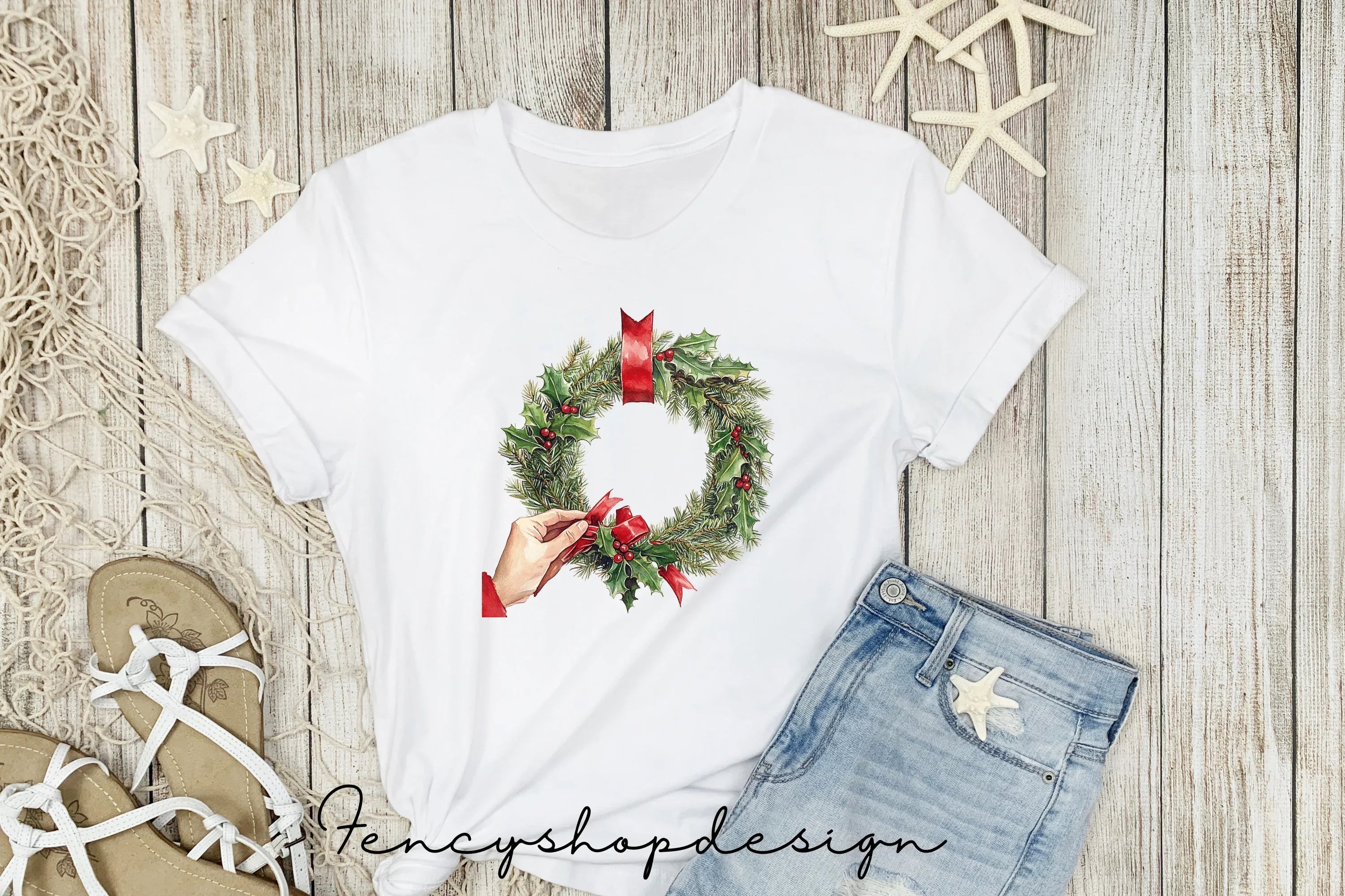 Christmas Crafting Elements Clipart Bundle