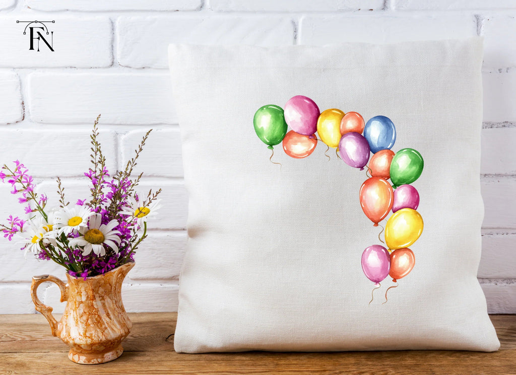 Colorful Balloon Arch Clipart Bundle