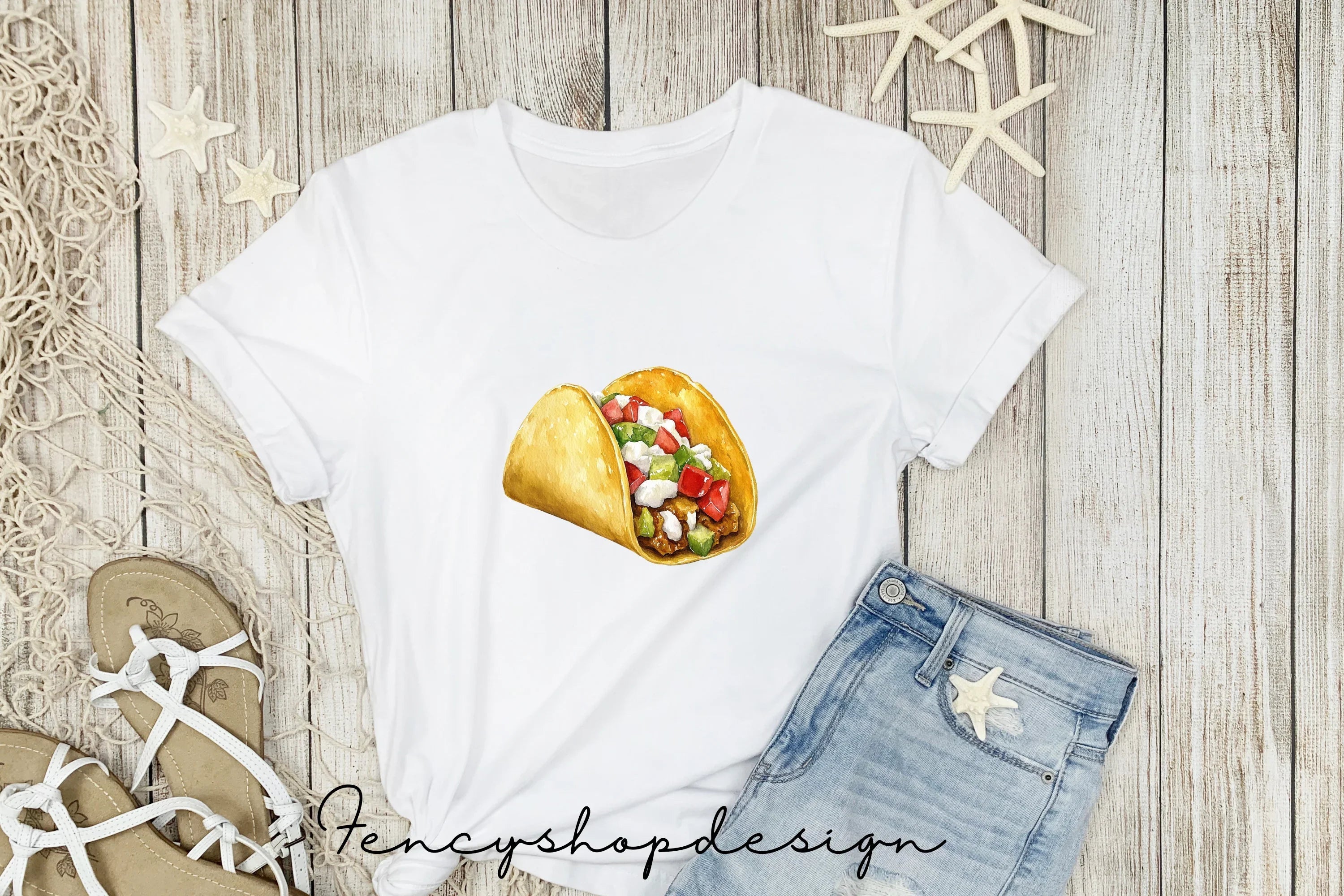 Mexican Taco Fiesta Clipart Bundle