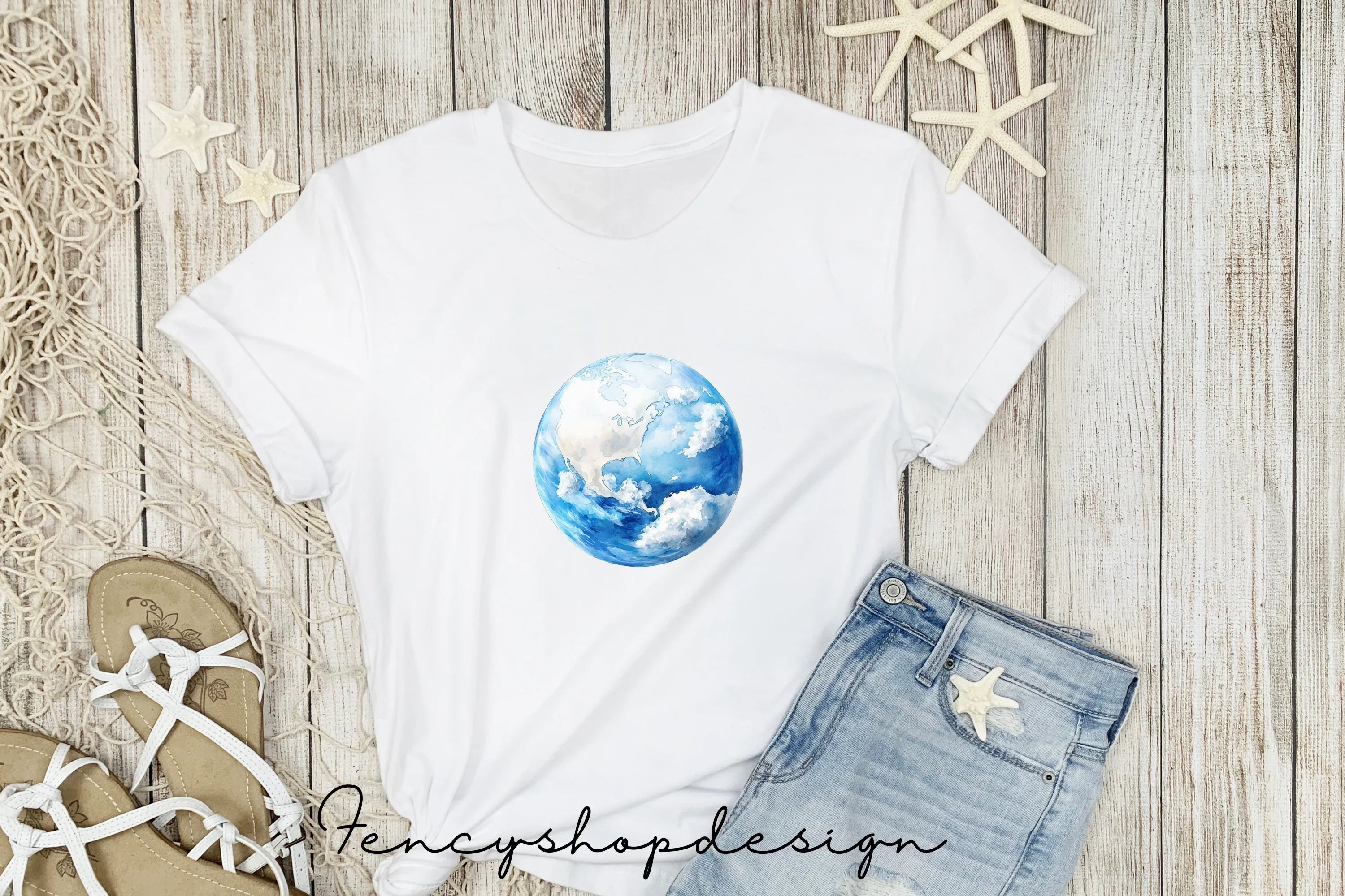 Earth Globe Clipart Bundle