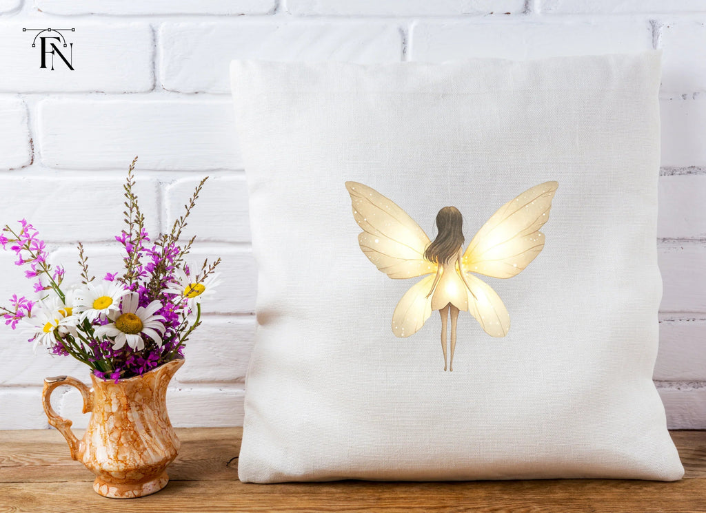 Glowing Fairy Wings Clipart Bundle